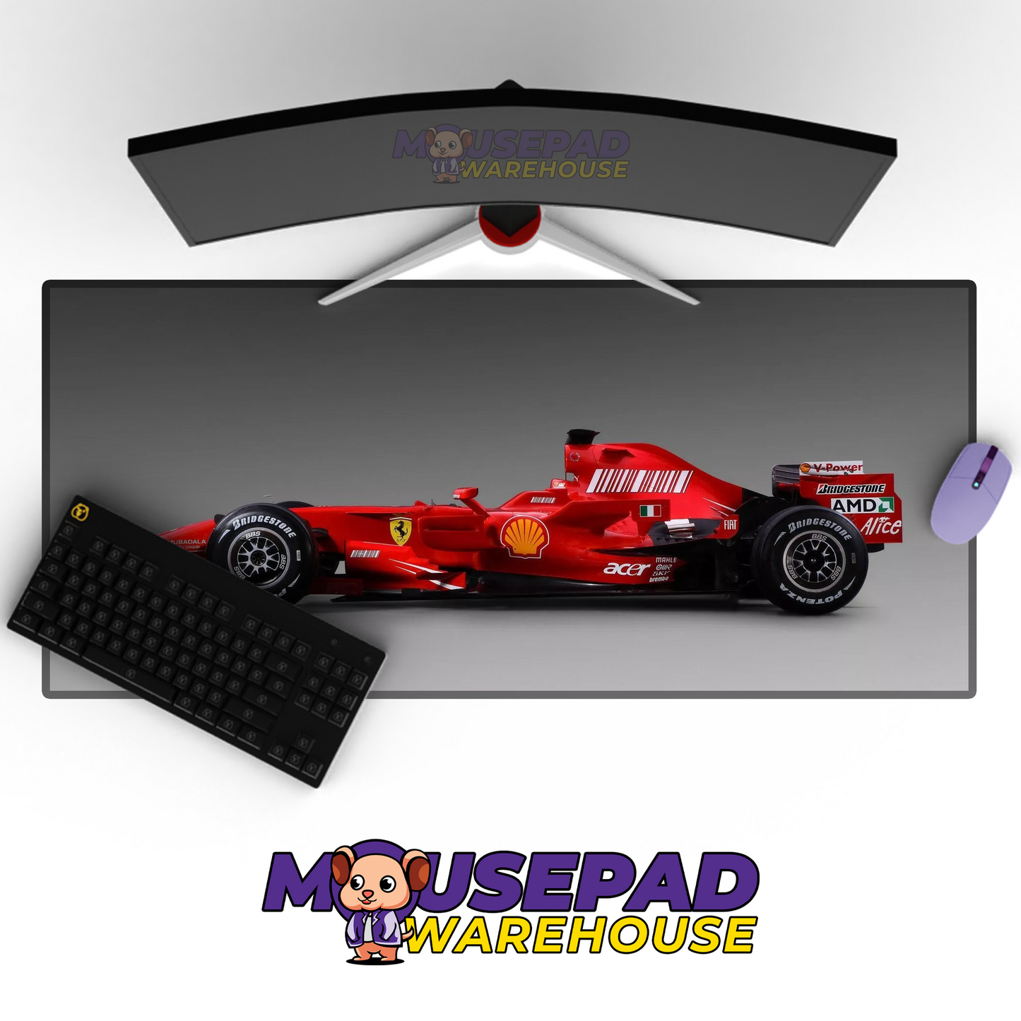 Ferrari F1 V27 Mockup