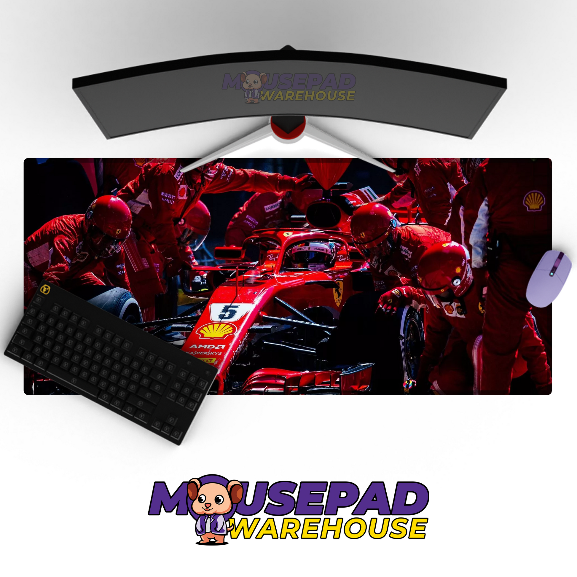 Ferrari F1 V30 Mockup