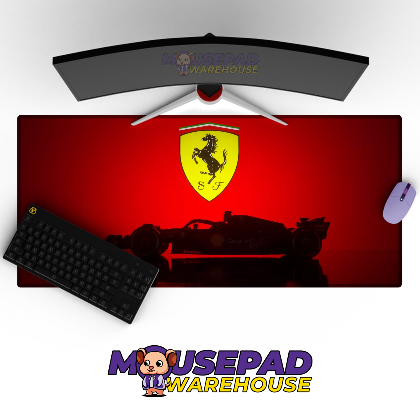 Ferrari F1 V33 Mockup