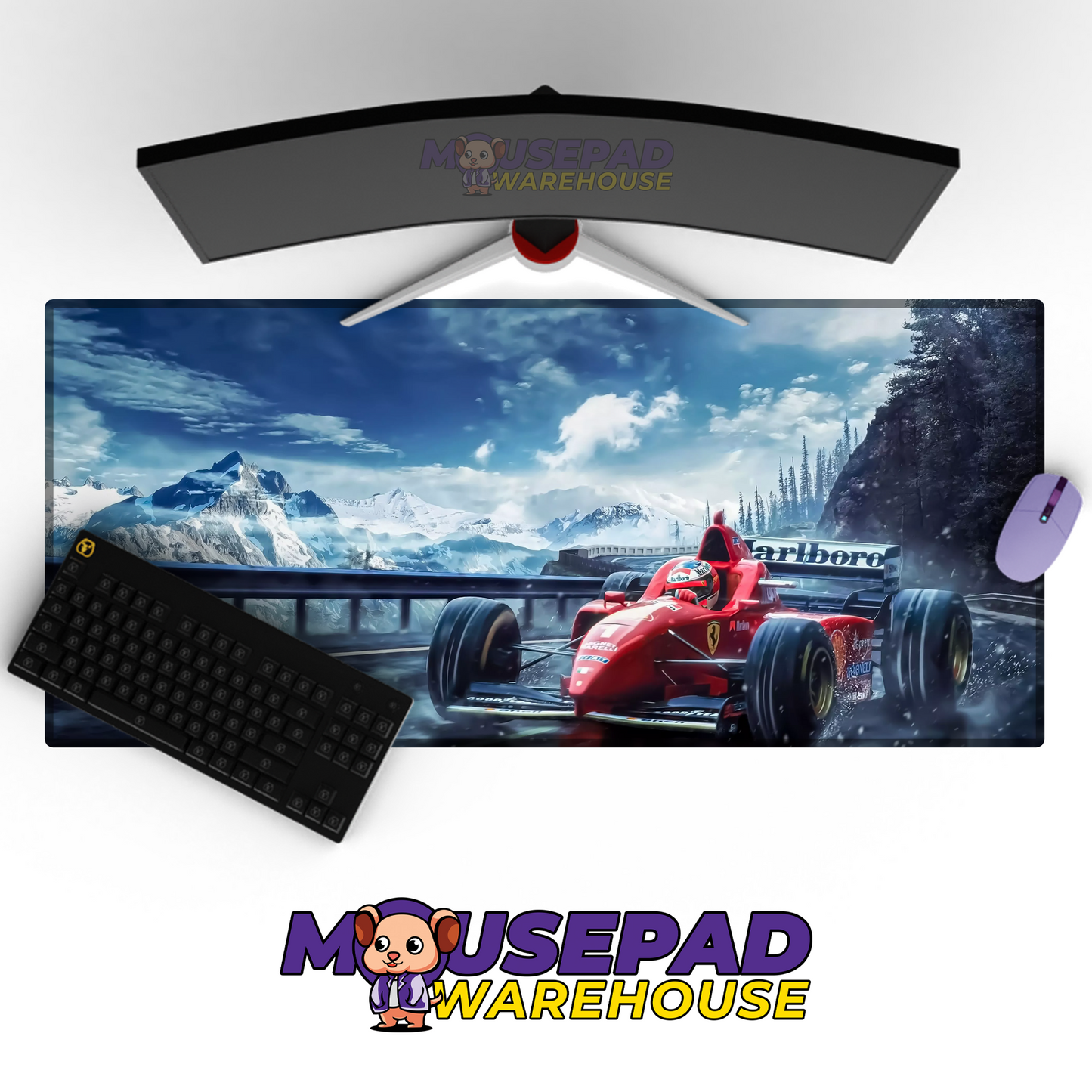 Ferrari F1 V37 Mockup