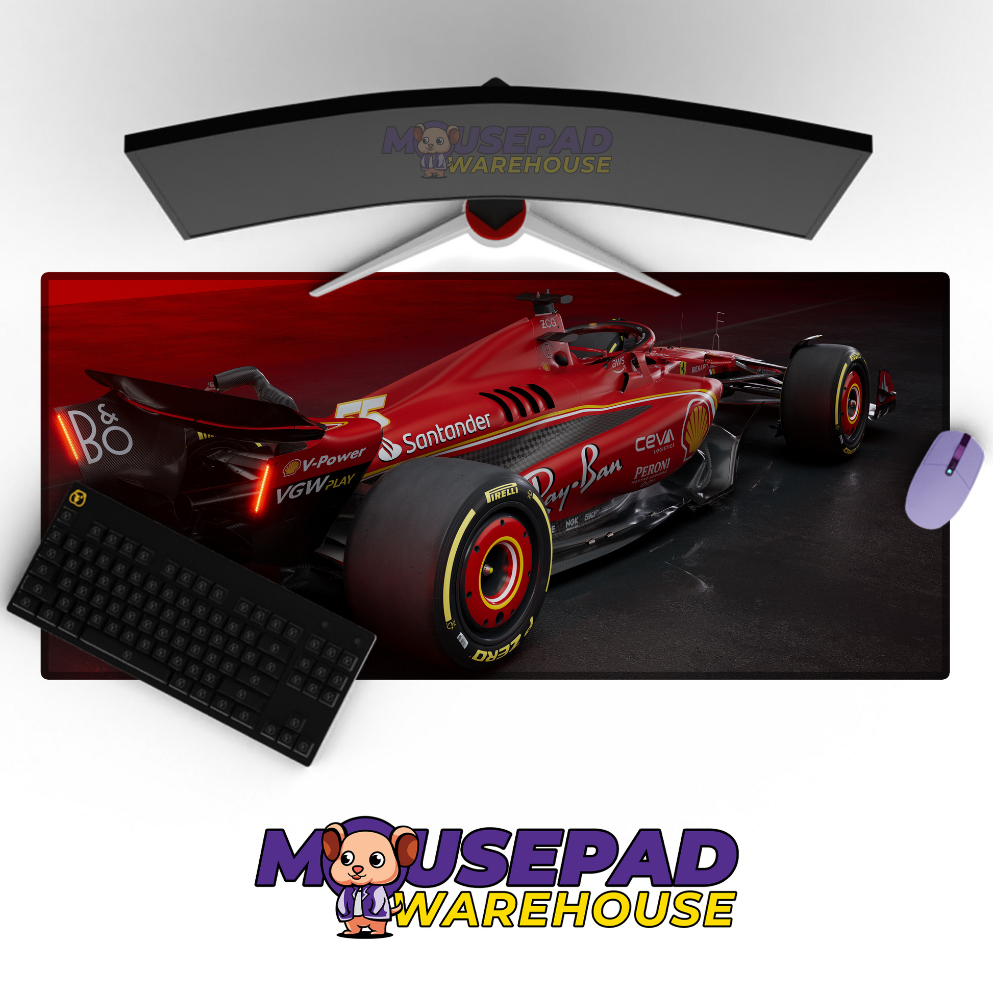 Ferrari F1 V42 Mockup