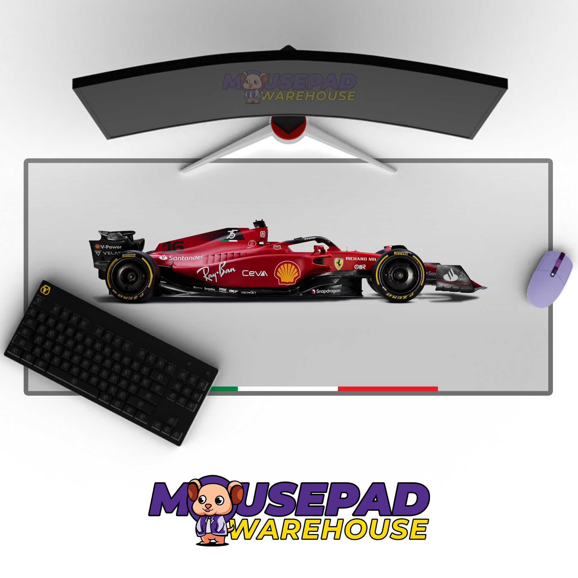 Ferrari F1 V45 Mockup
