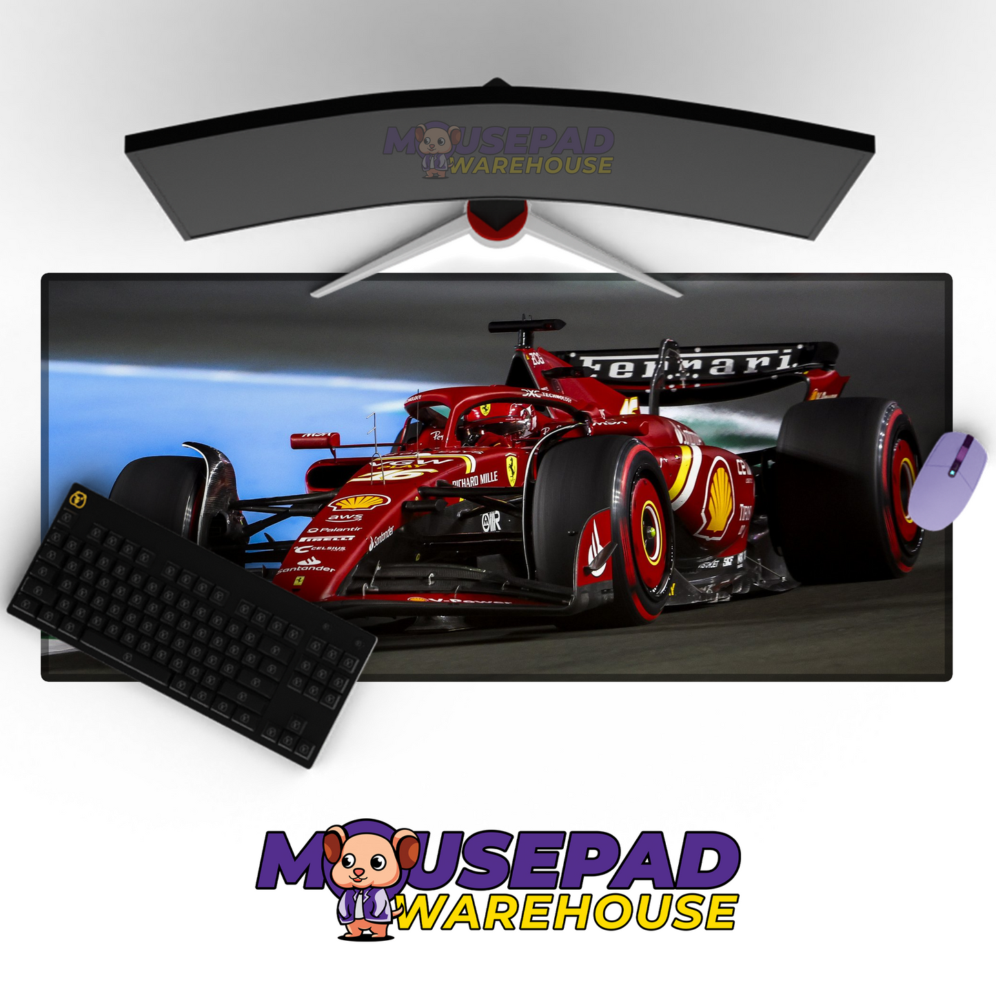 Ferrari F1 V48 Mockup