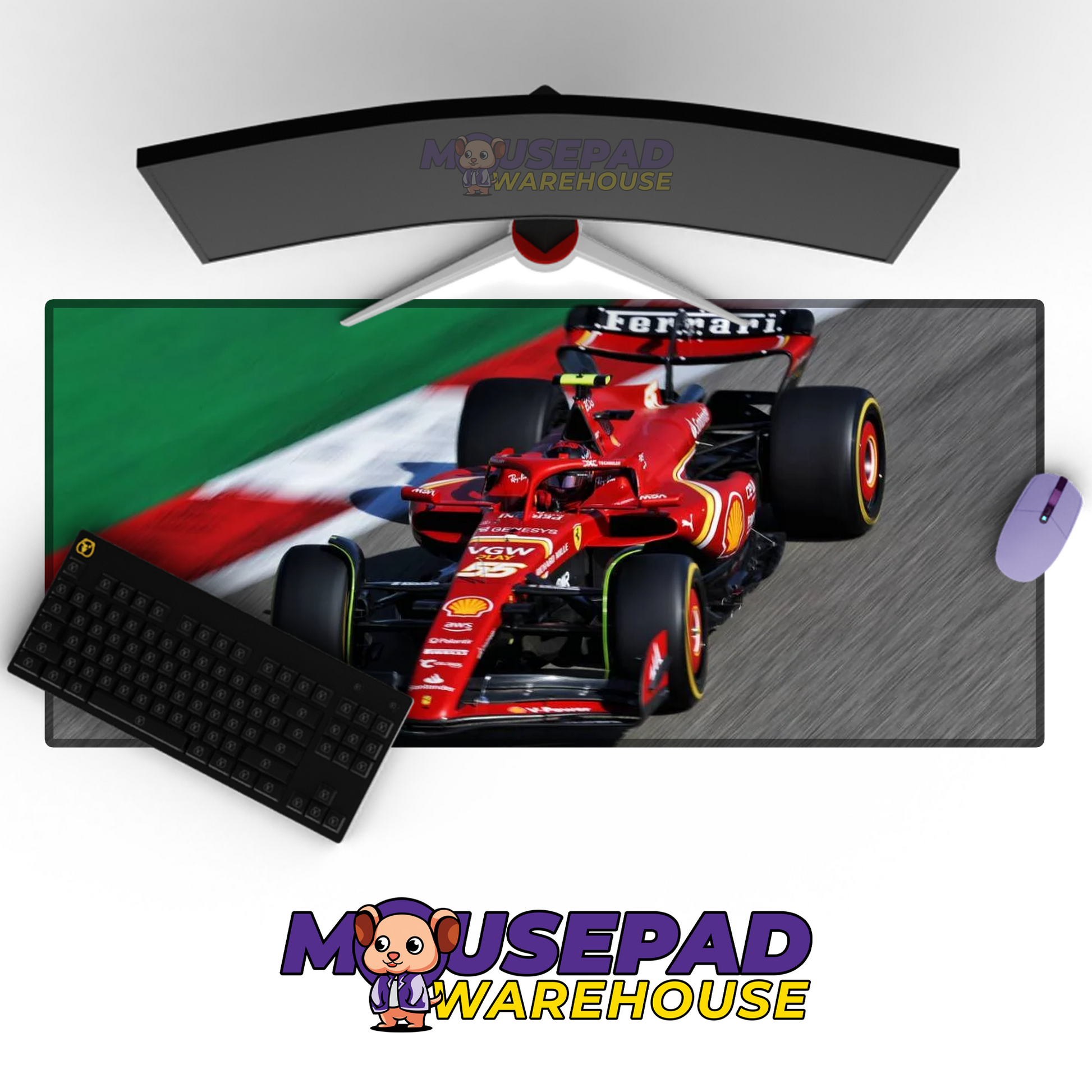 Ferrari F1 V4 Mockup