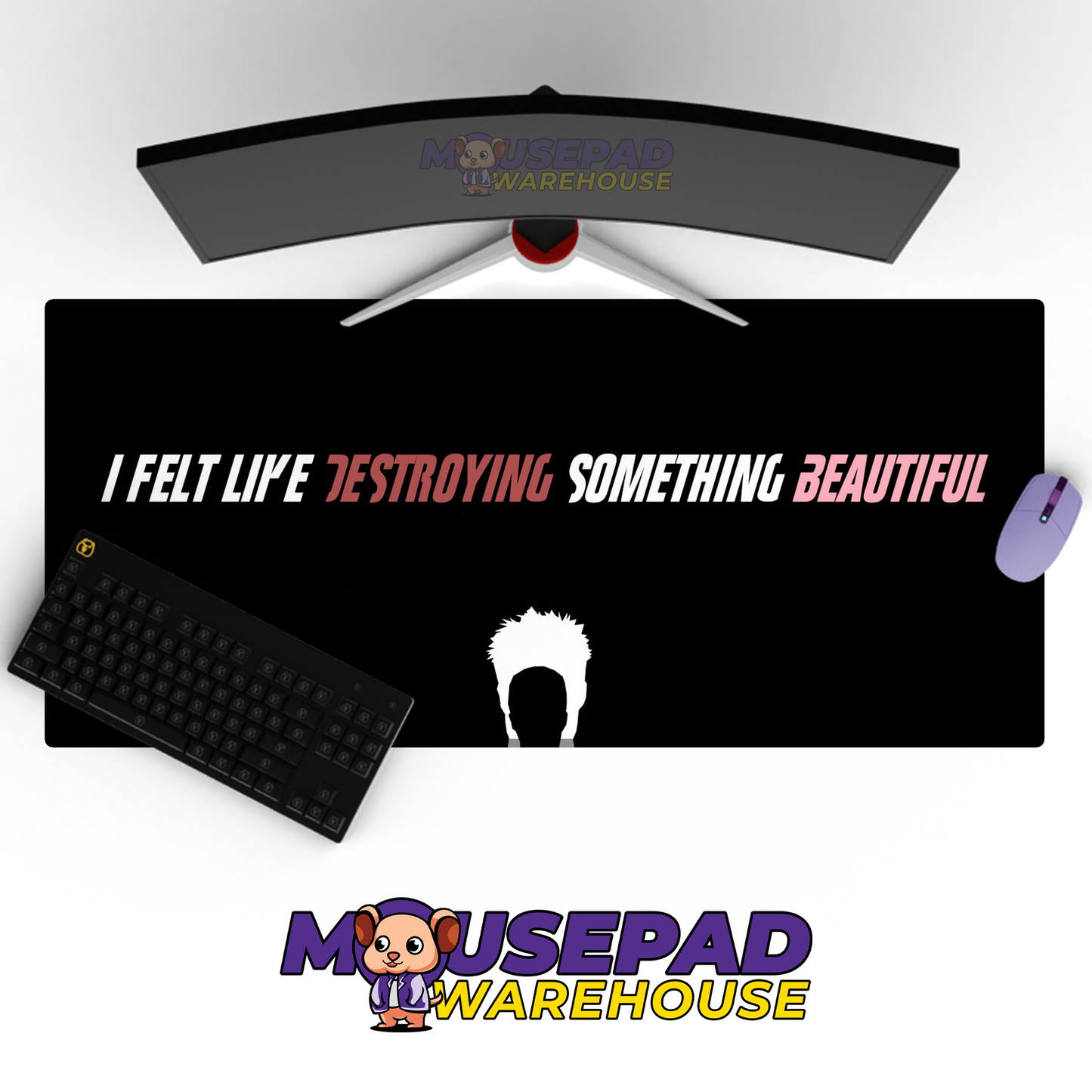 Fight Club V12 Mousepad Mockup