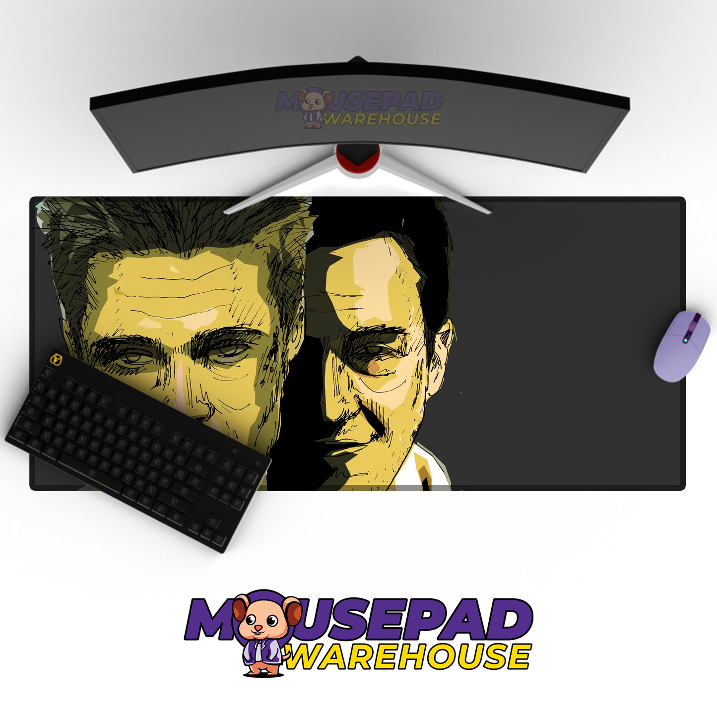Fight Club V13 Mousepad Mockup