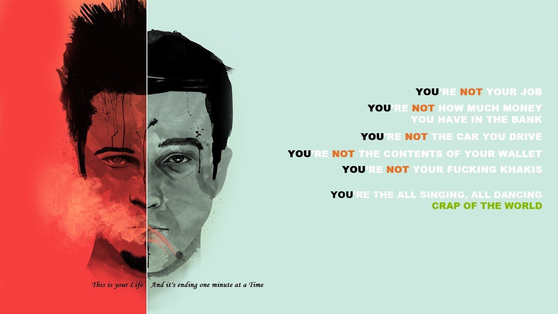 Fight Club V1 Mousepad