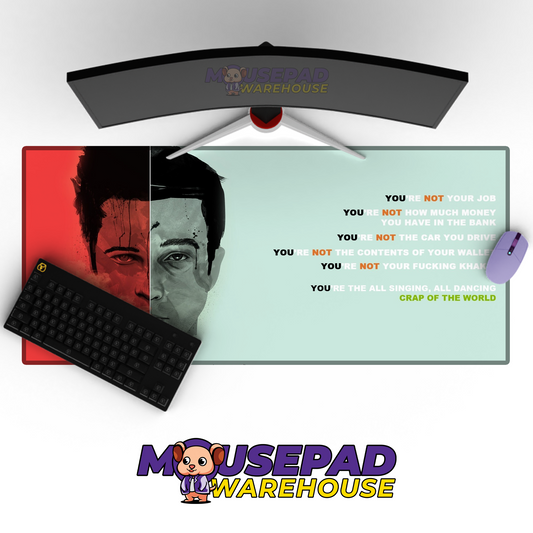 Fight Club V1 Mousepad Mockup