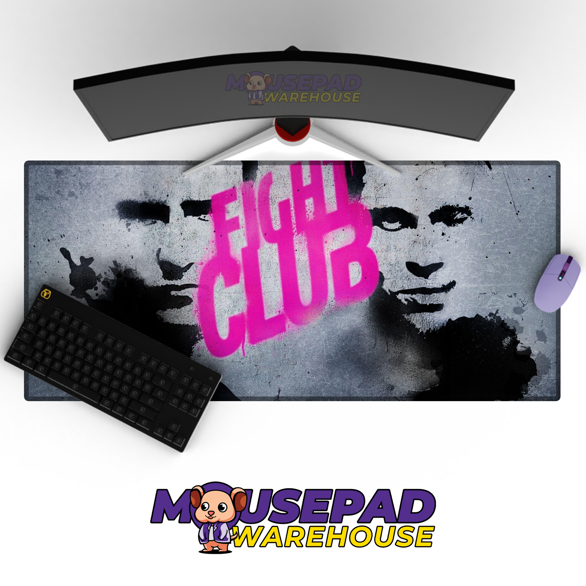 Fight Club V21 Mousepad Mockup