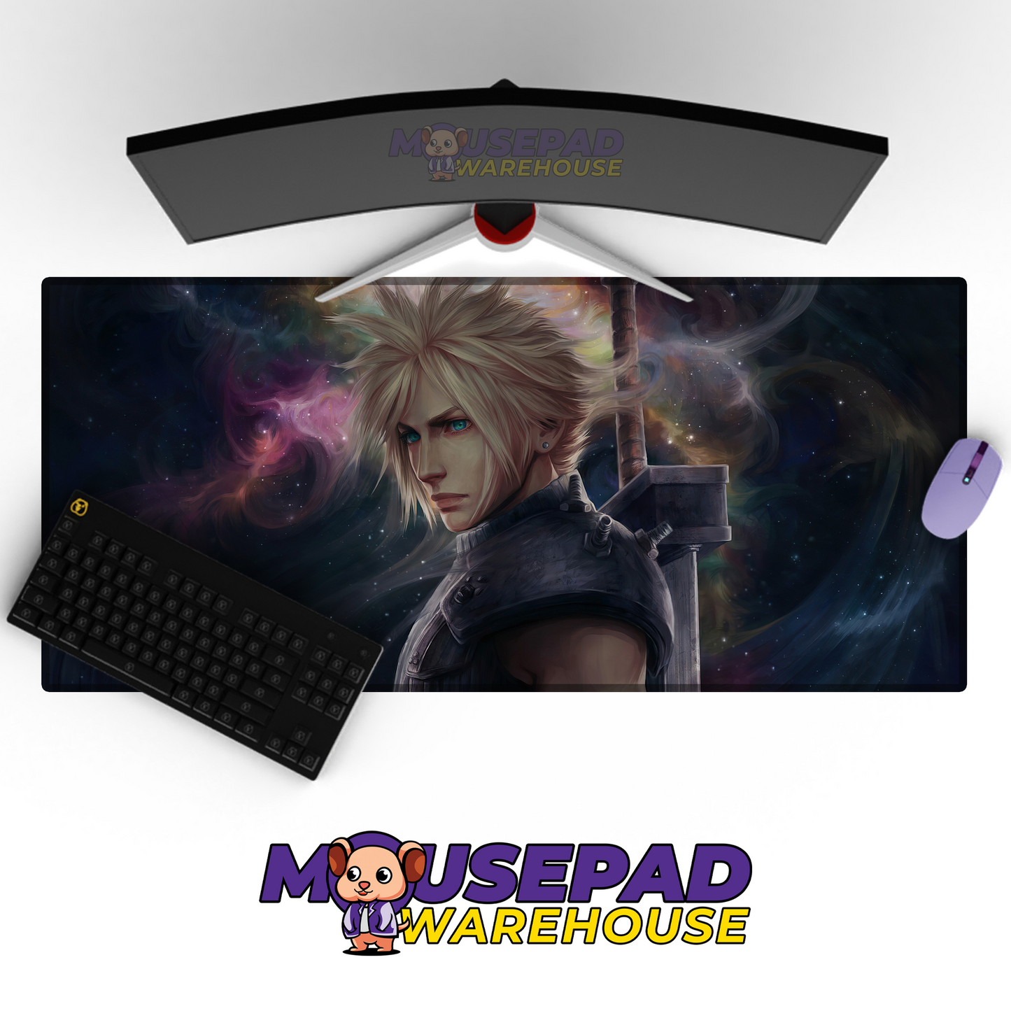 Final Fantasy VII V11 Mousepad Mockup