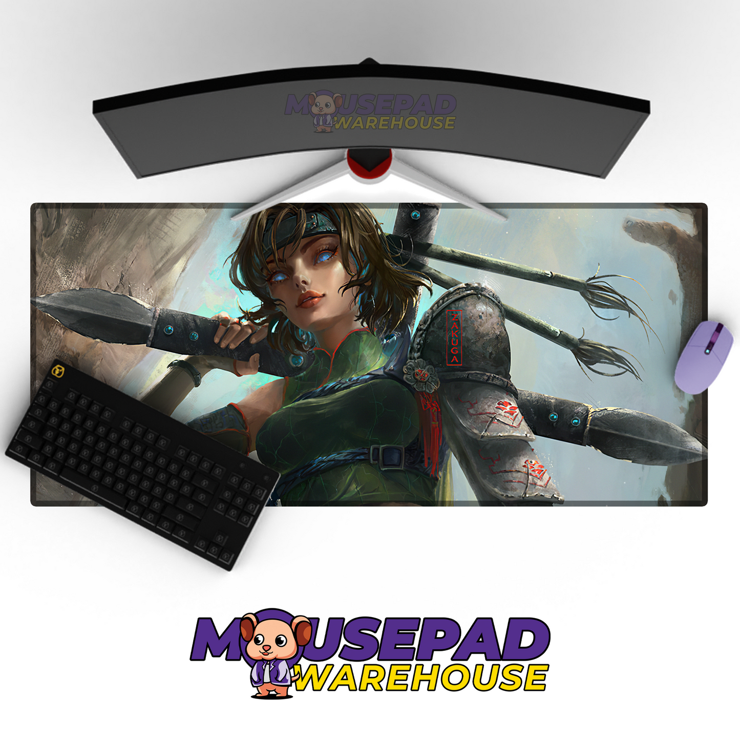 Final Fantasy VII V14 Mousepad Mockup