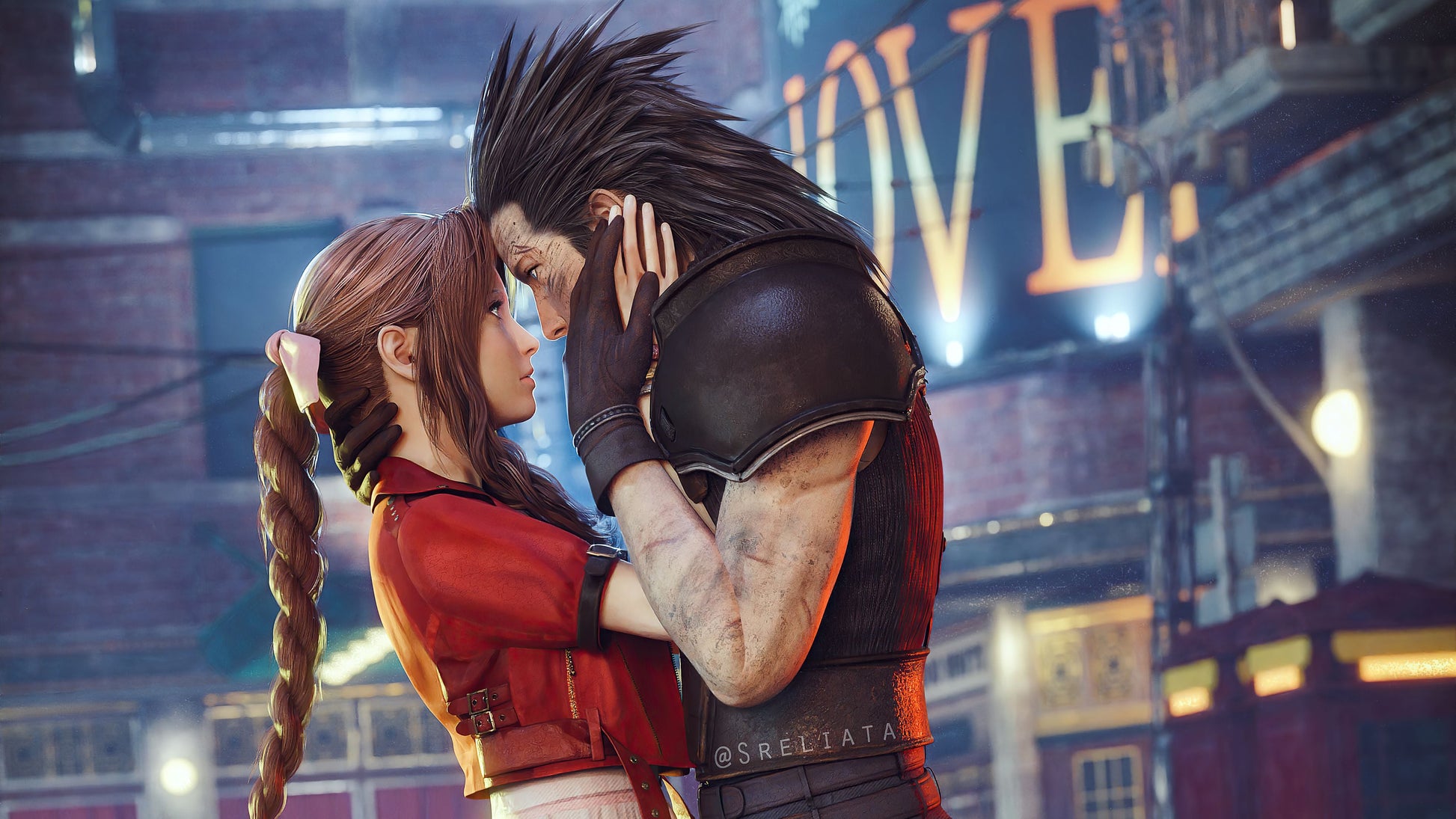 Final Fantasy VII V16 Mousepad
