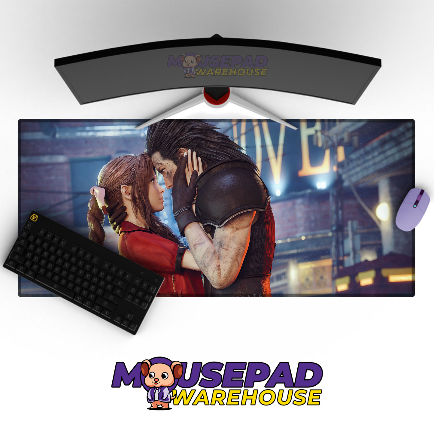 Final Fantasy VII V16 Mousepad Mockup