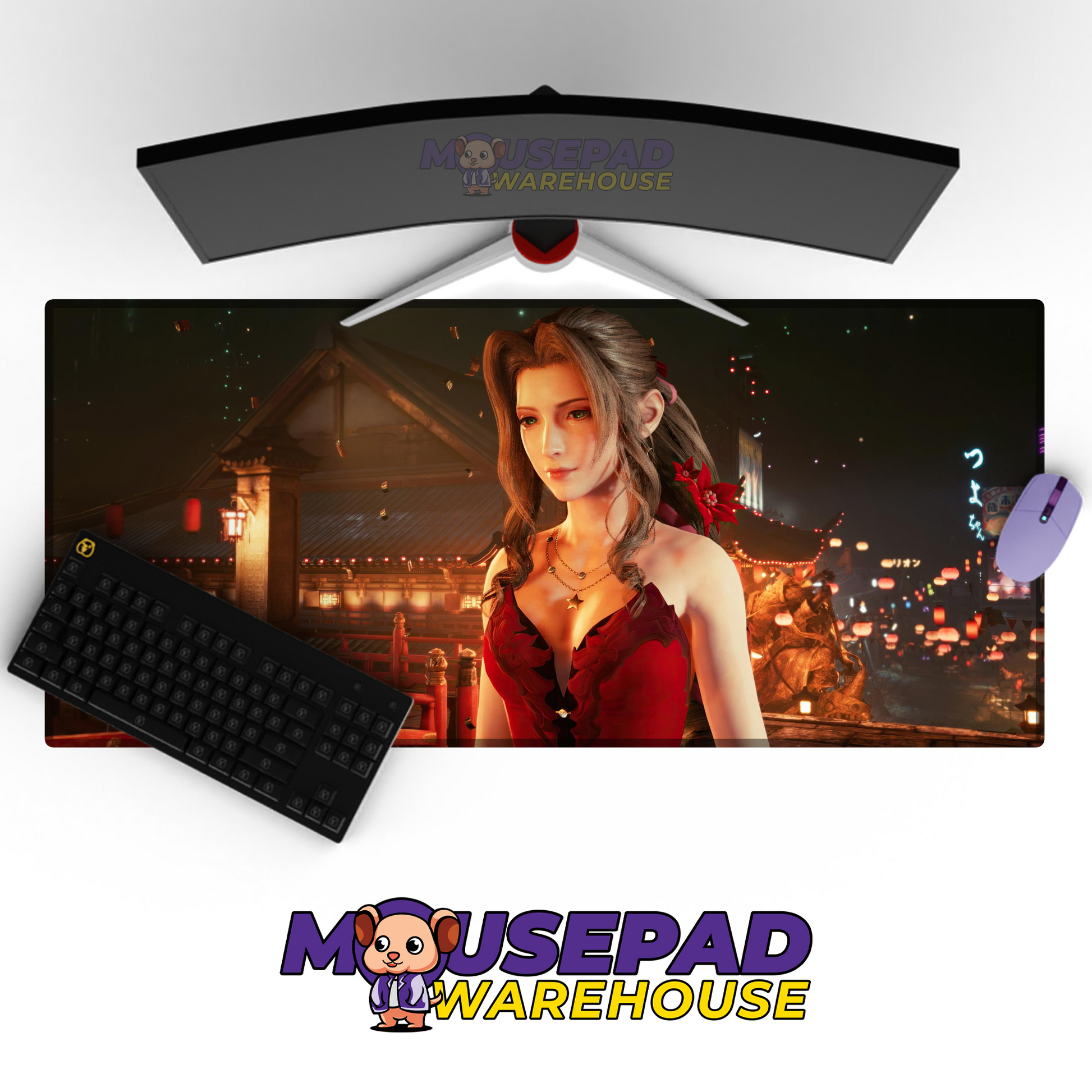 Final Fantasy VII V18 Mousepad Mockup