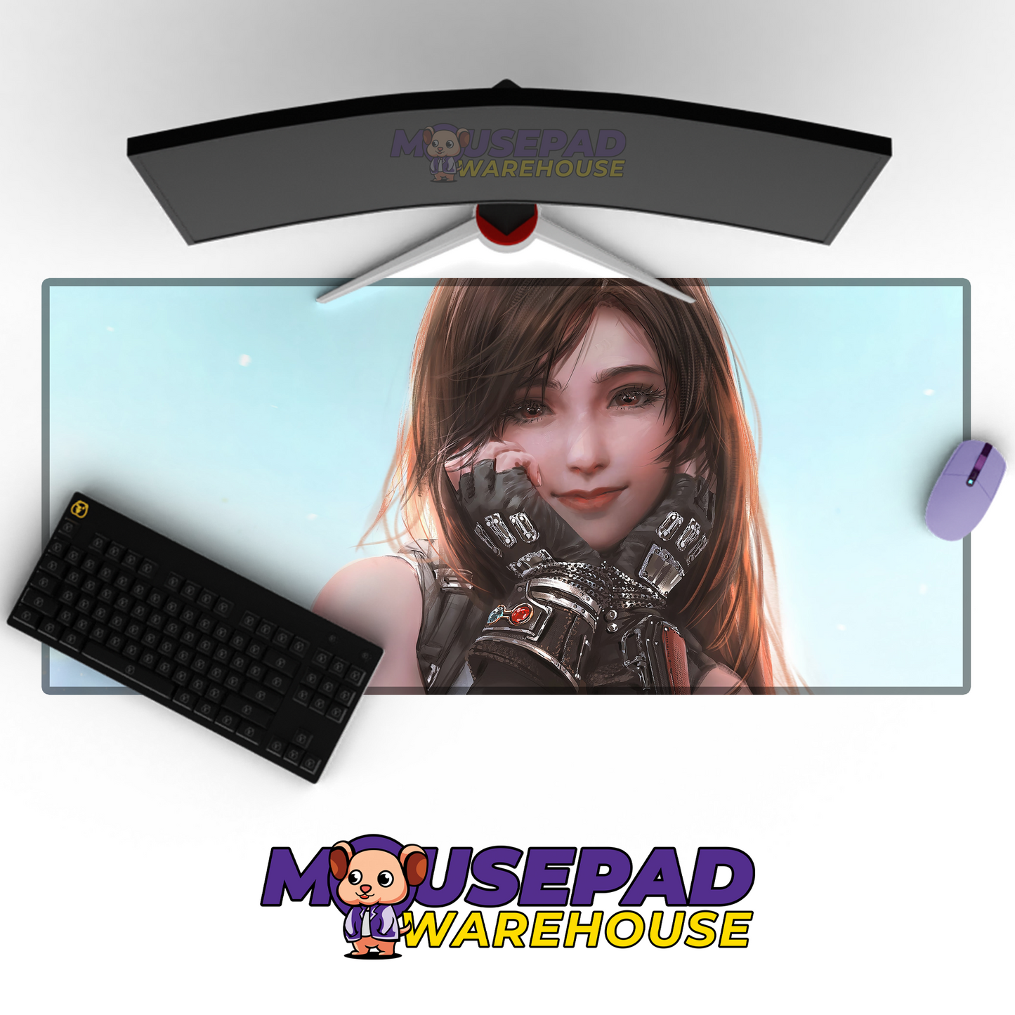 Final Fantasy VII V20 Mousepad Mockup