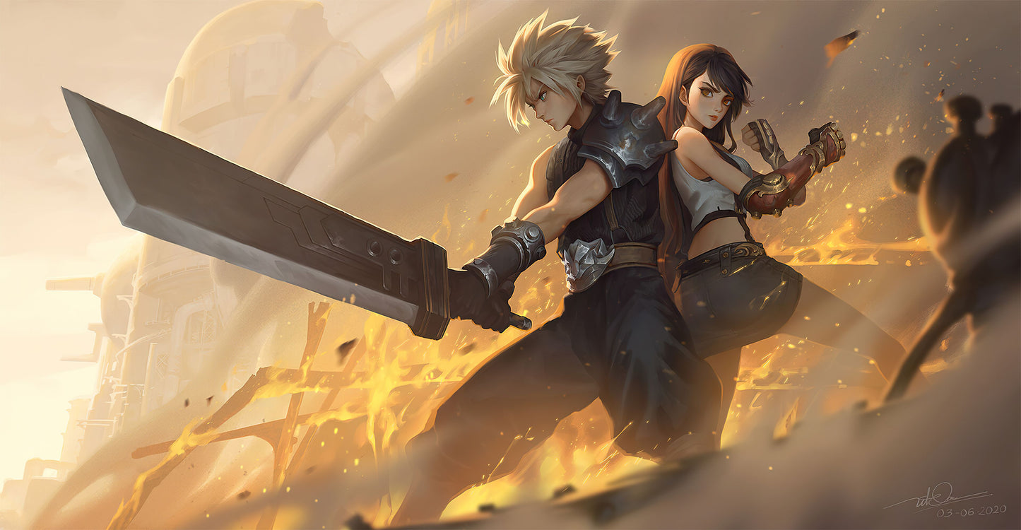Final Fantasy VII V21 Mousepad