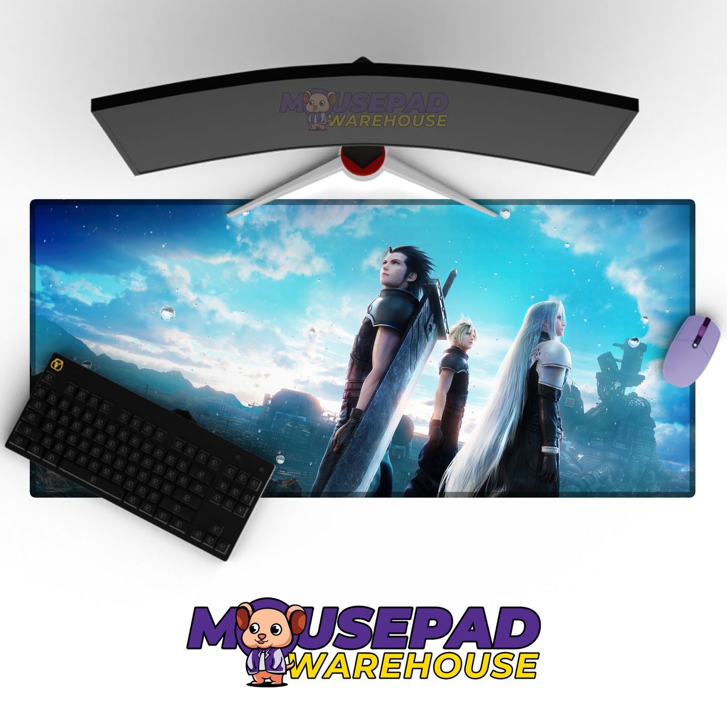 Final Fantasy VII V22 Mousepad Mockup