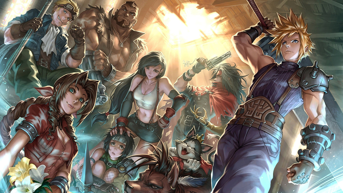 Final Fantasy VII V23 Mousepad