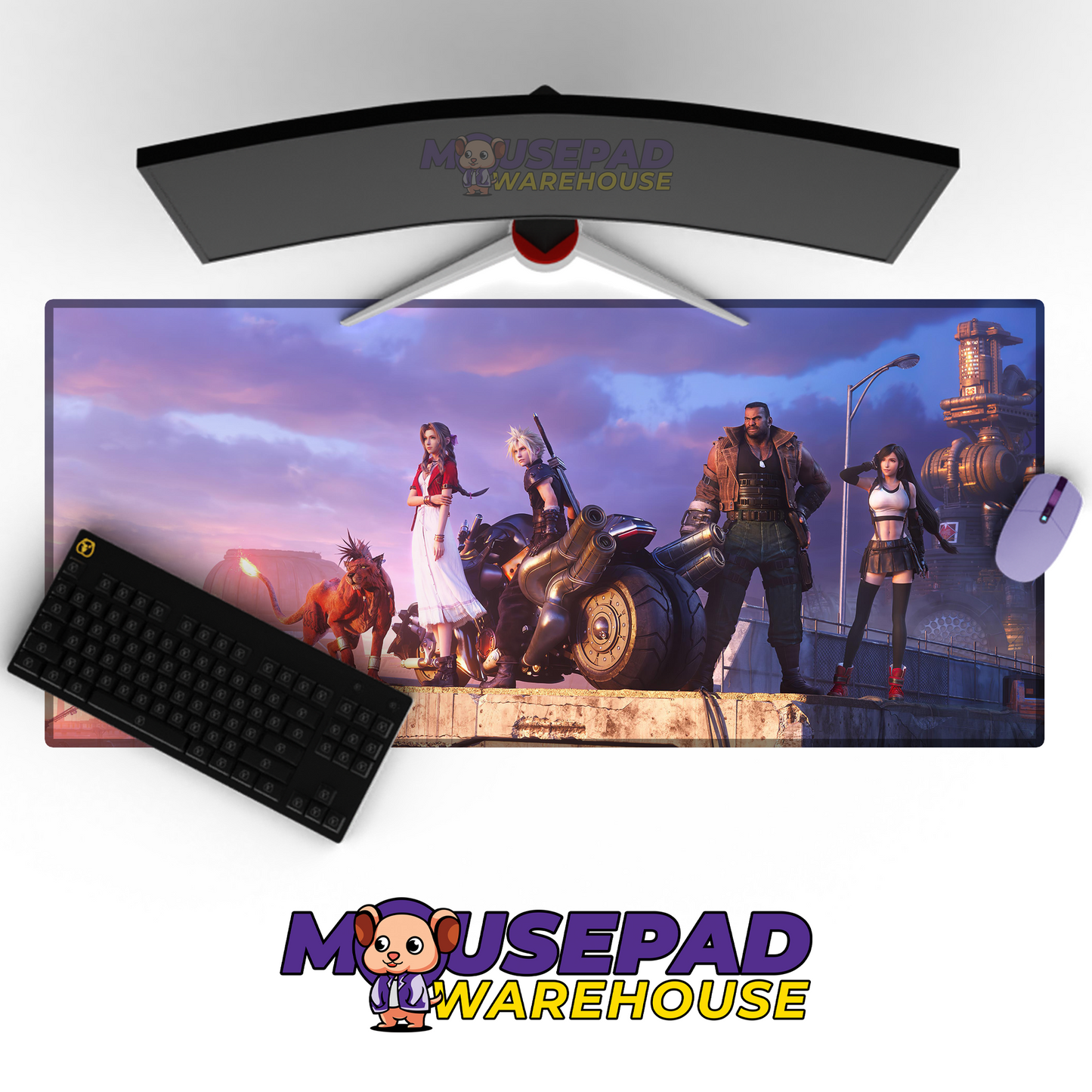 Final Fantasy VII V24 Mousepad Mockup