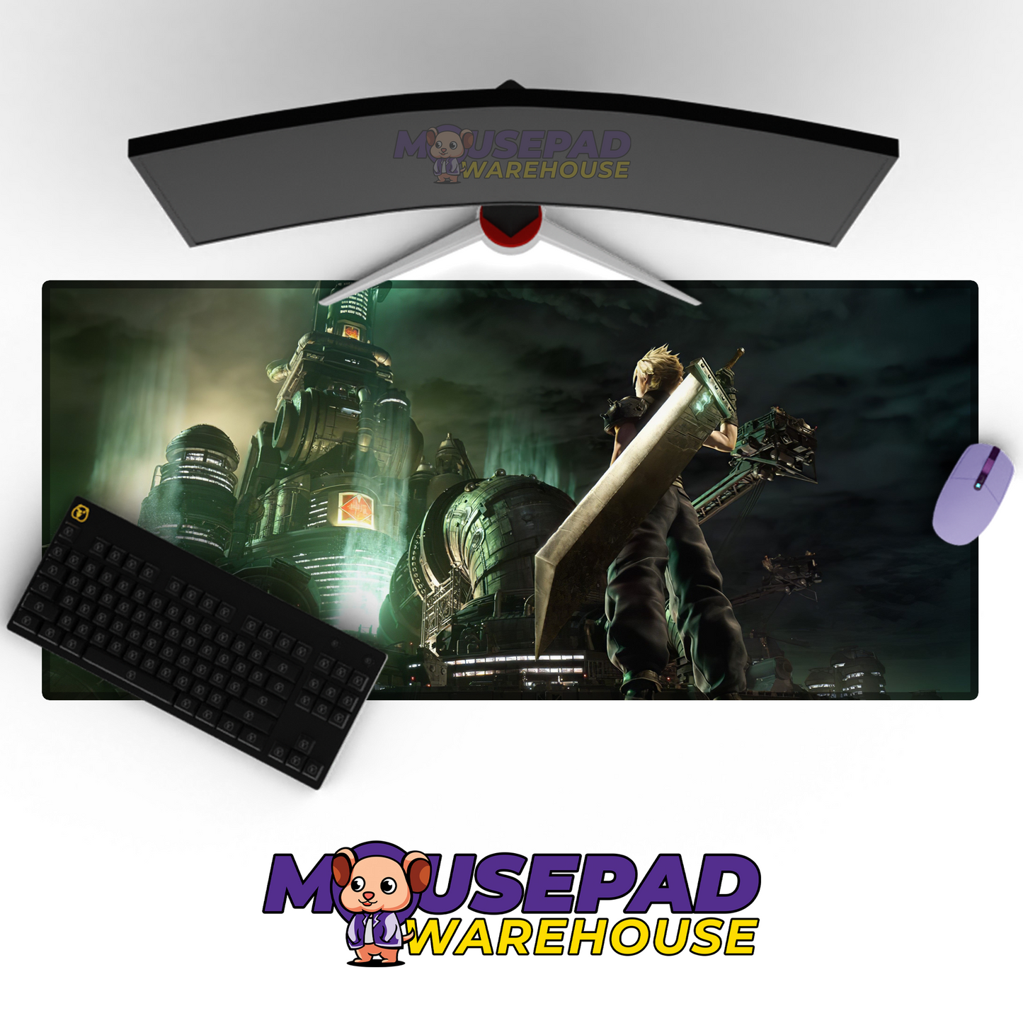 Final Fantasy VII V2 Mousepad Mockup