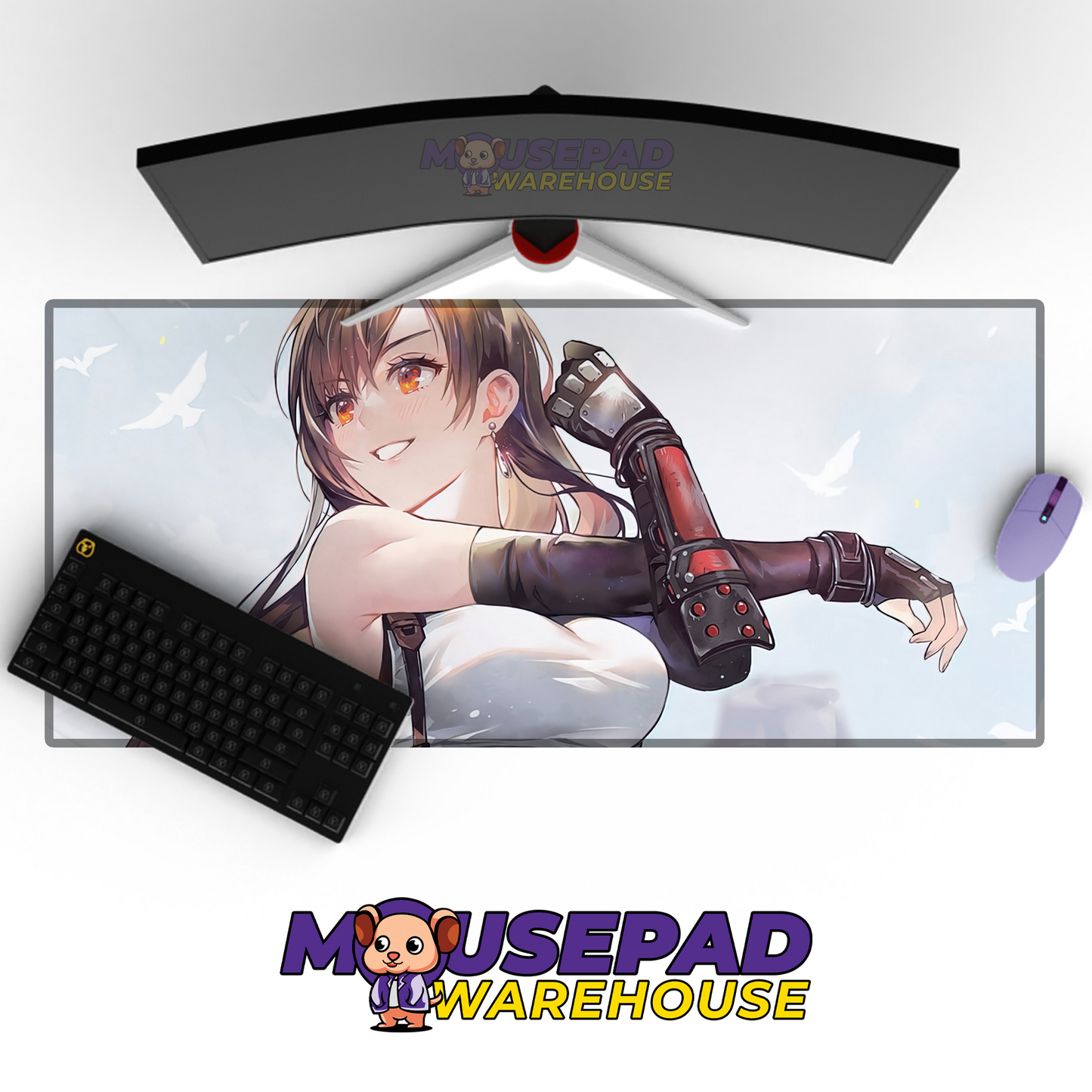 Final Fantasy VII V3 Mousepad Mockup