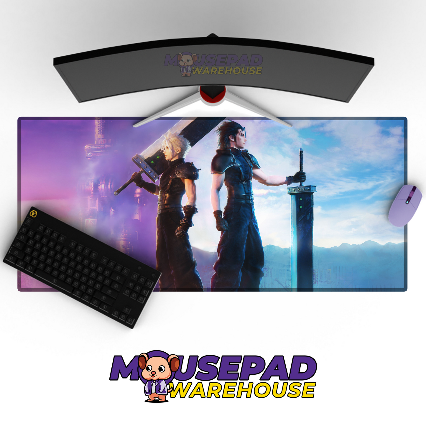 Final Fantasy VII V7 Mousepad Mockup