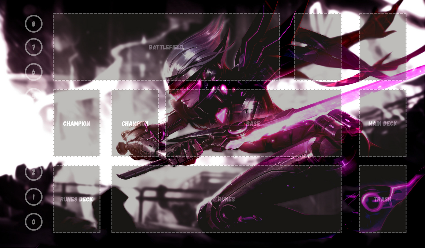 Fiora V4 - RiftBound Trading Card Game Playmat