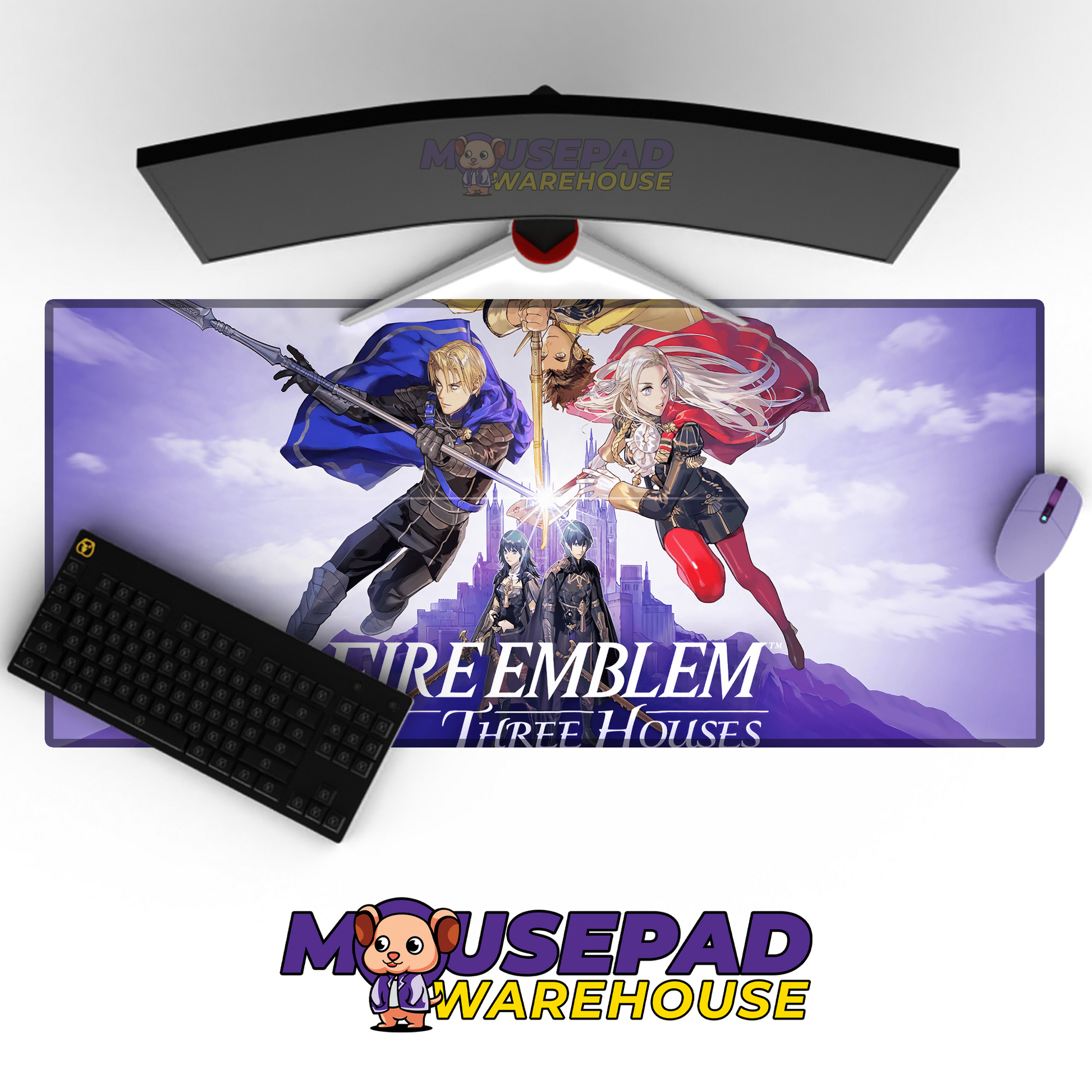 Fire Emblem Three Houses V10 Mousepad Mockup