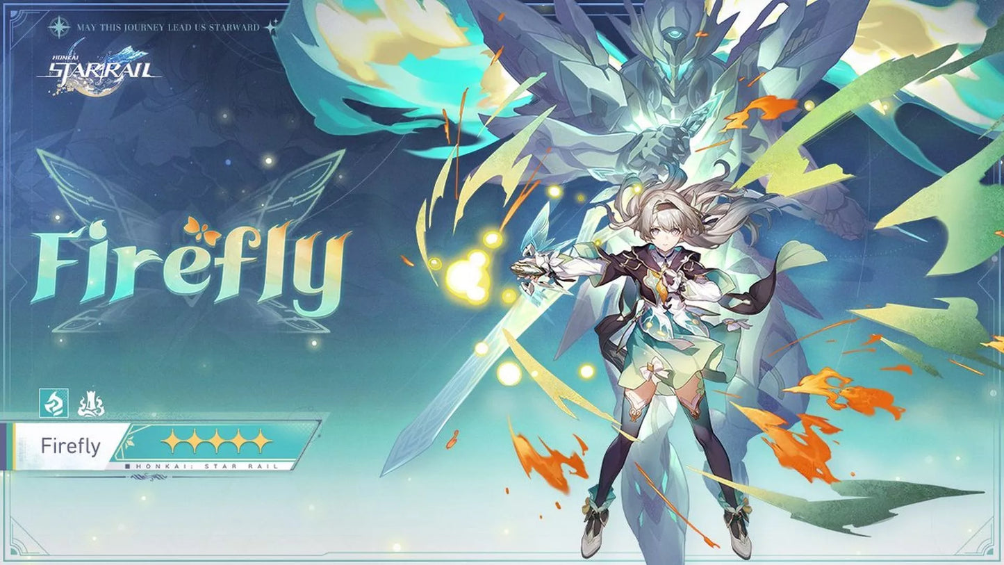Firefly Honkai Star Rail V19 Mousepad