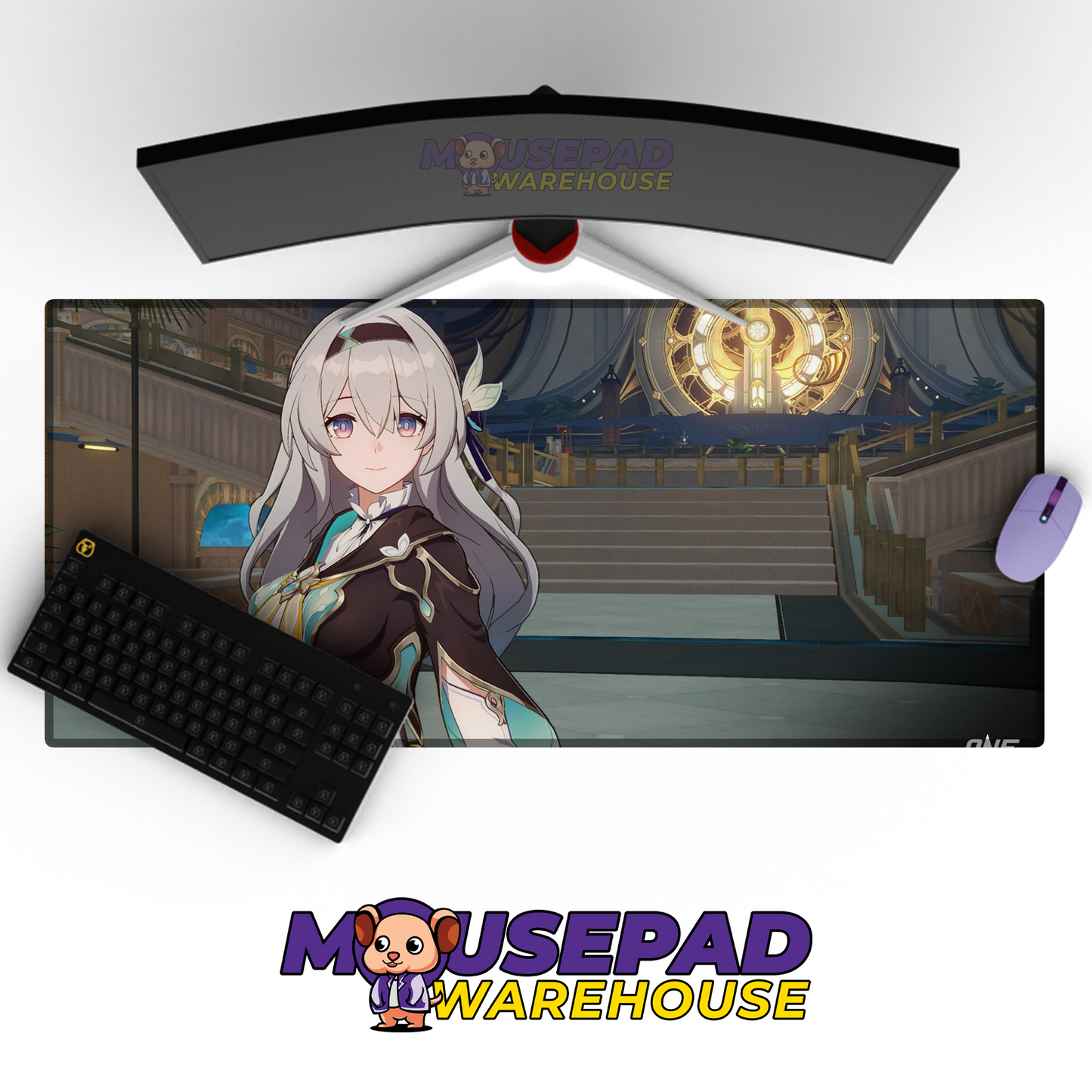 Firefly Honkai Star Rail V1 Mousepad Mockup