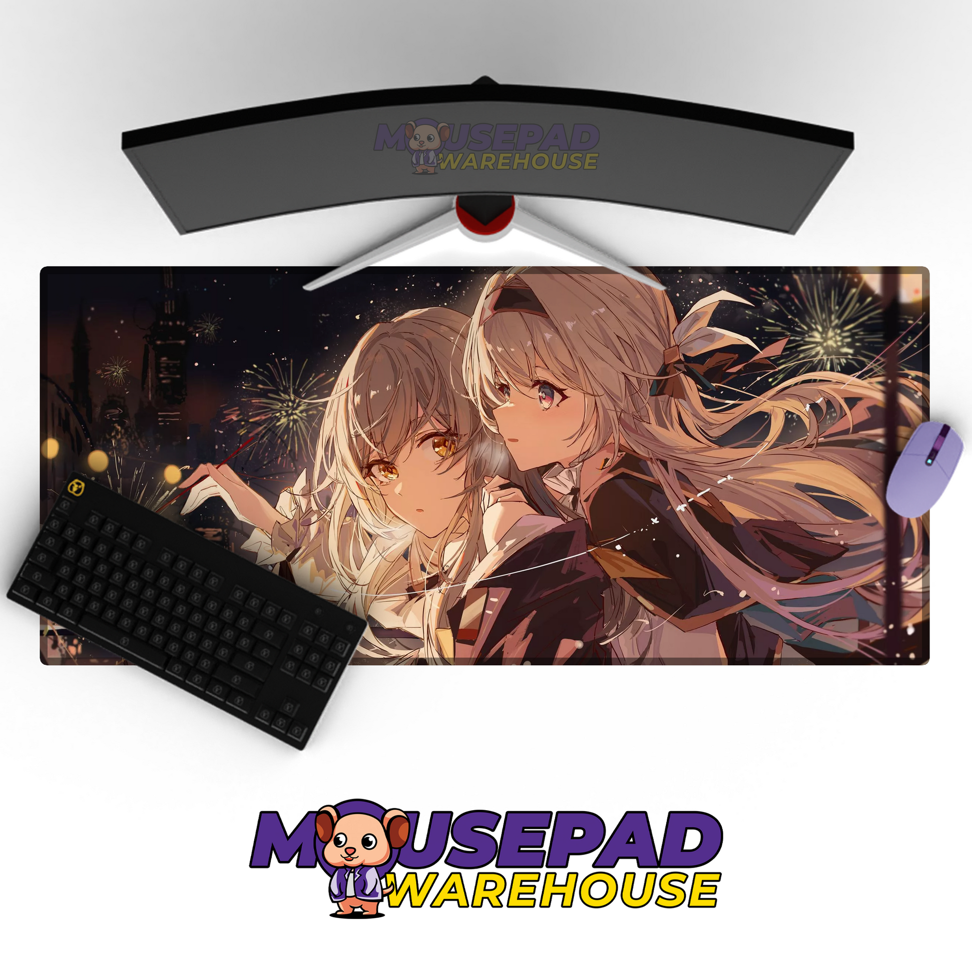 Firefly Honkai Star Rail V22 Mousepad Mockup