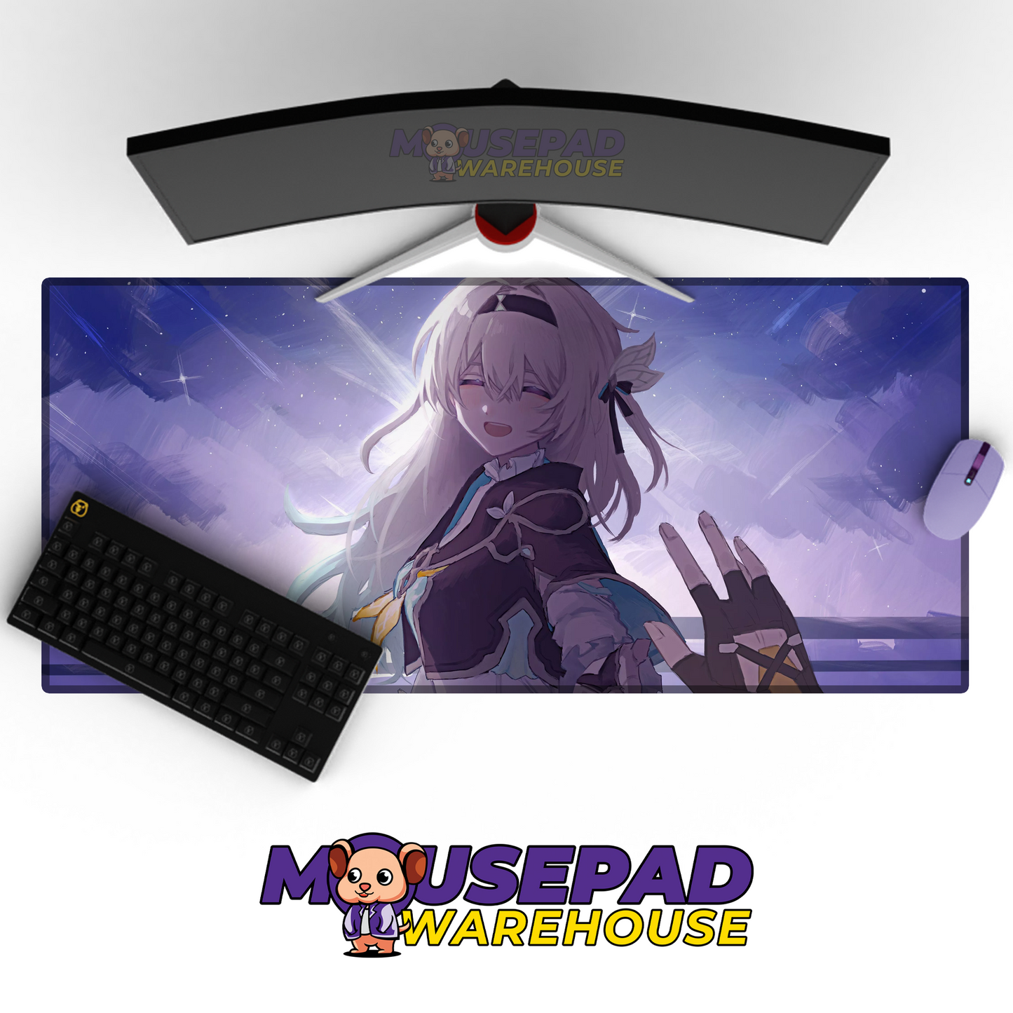 Firefly Honkai Star Rail V9 Mousepad Mockup