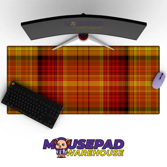 Flannel & Patchwork Pattern Mousepad 1001990 - Mousepad Warehouse