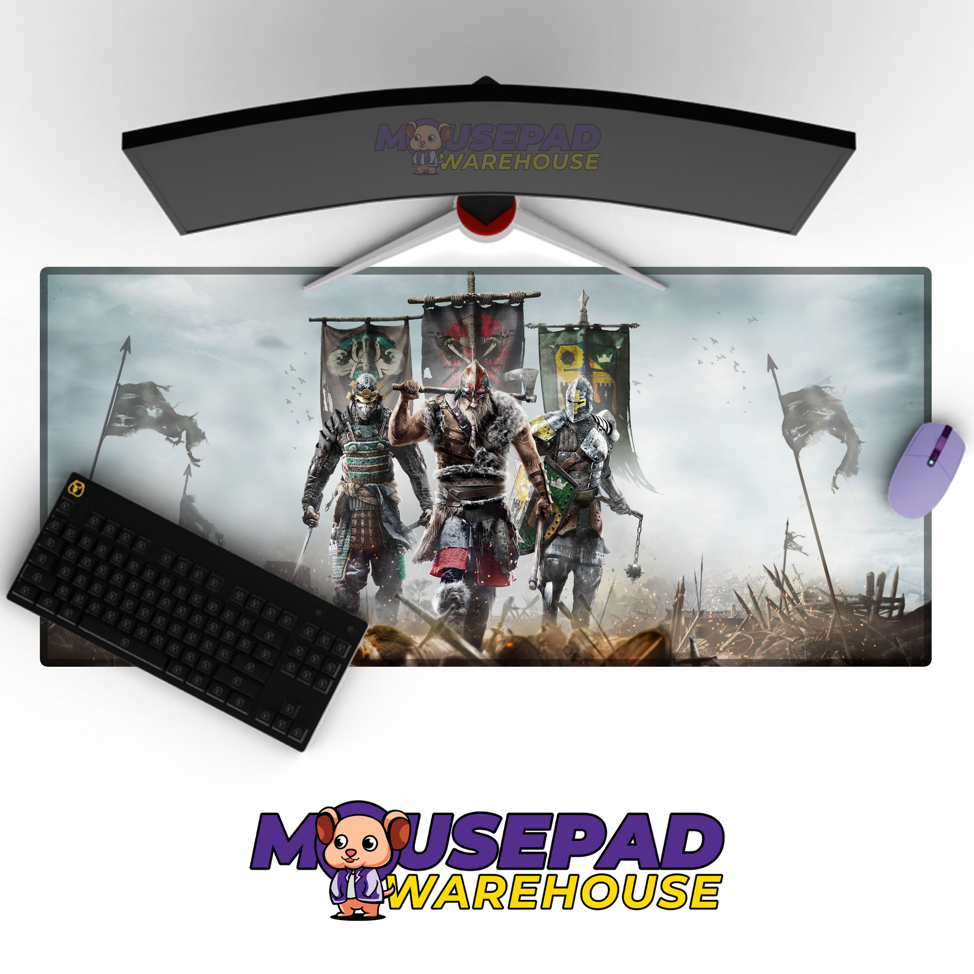 For Honor V20 Mousepad Mockup