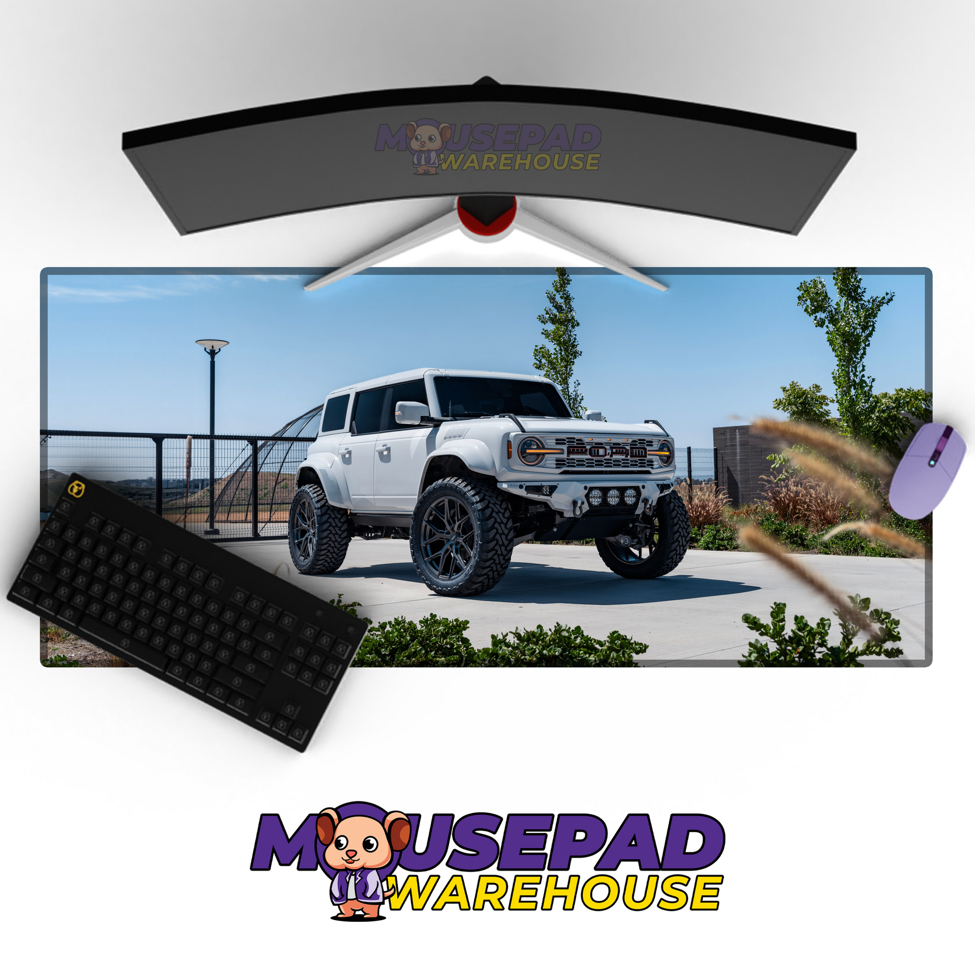 Ford Bronco V12 Mousepad Mockup