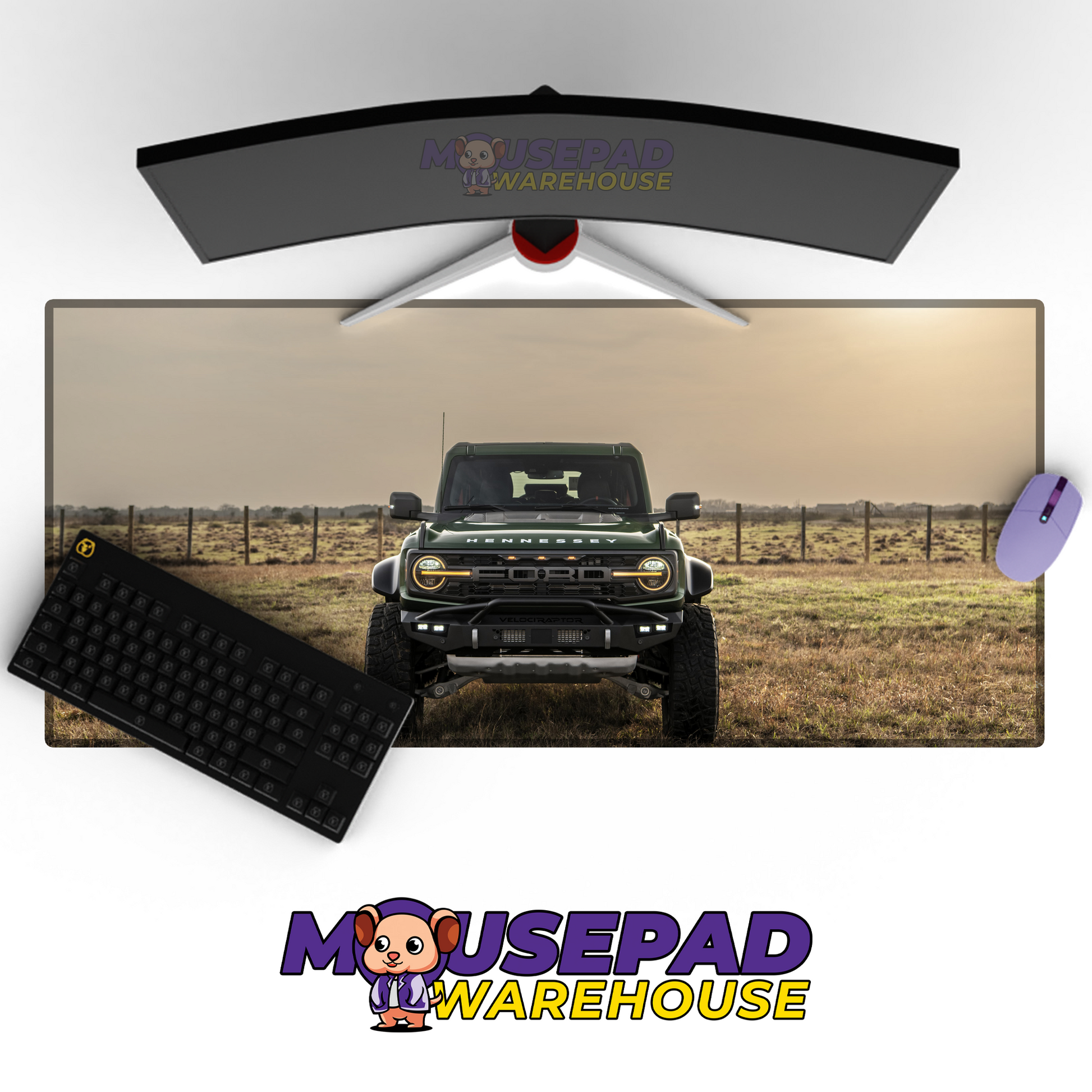 Ford Bronco V14 Mousepad Mockup
