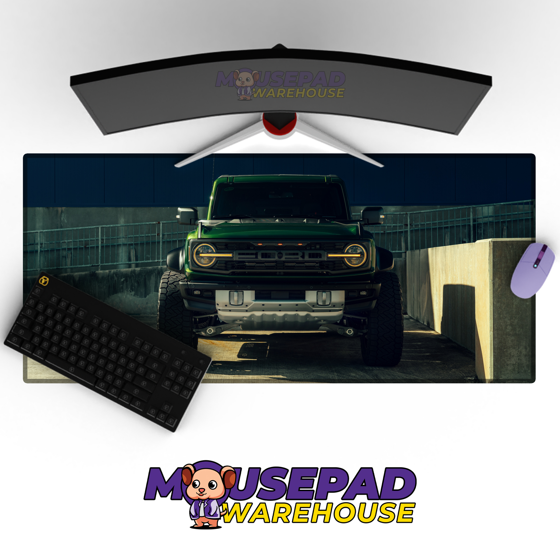 Ford Bronco V15 Mousepad Mockup