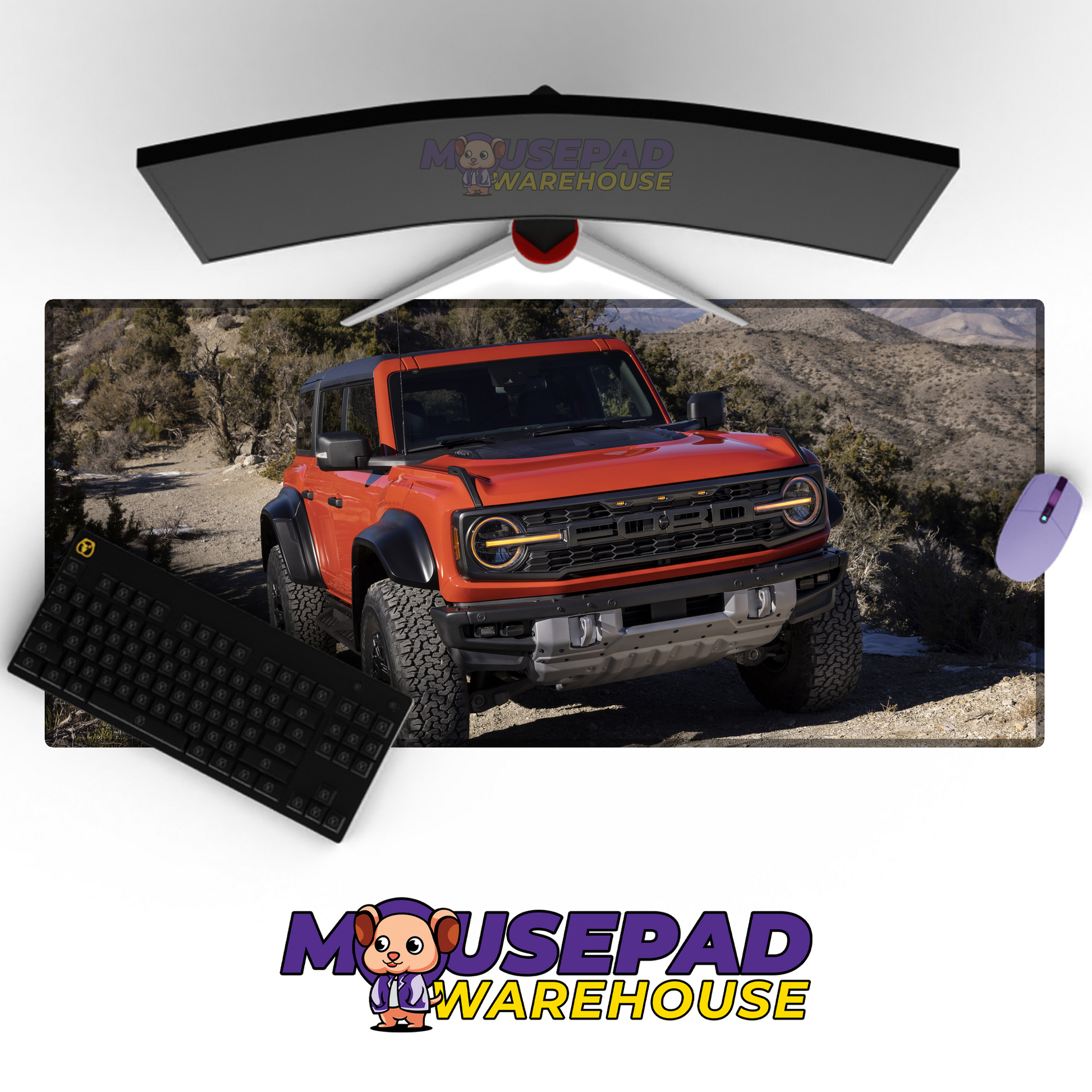 Ford Bronco V17 Mousepad Mockup