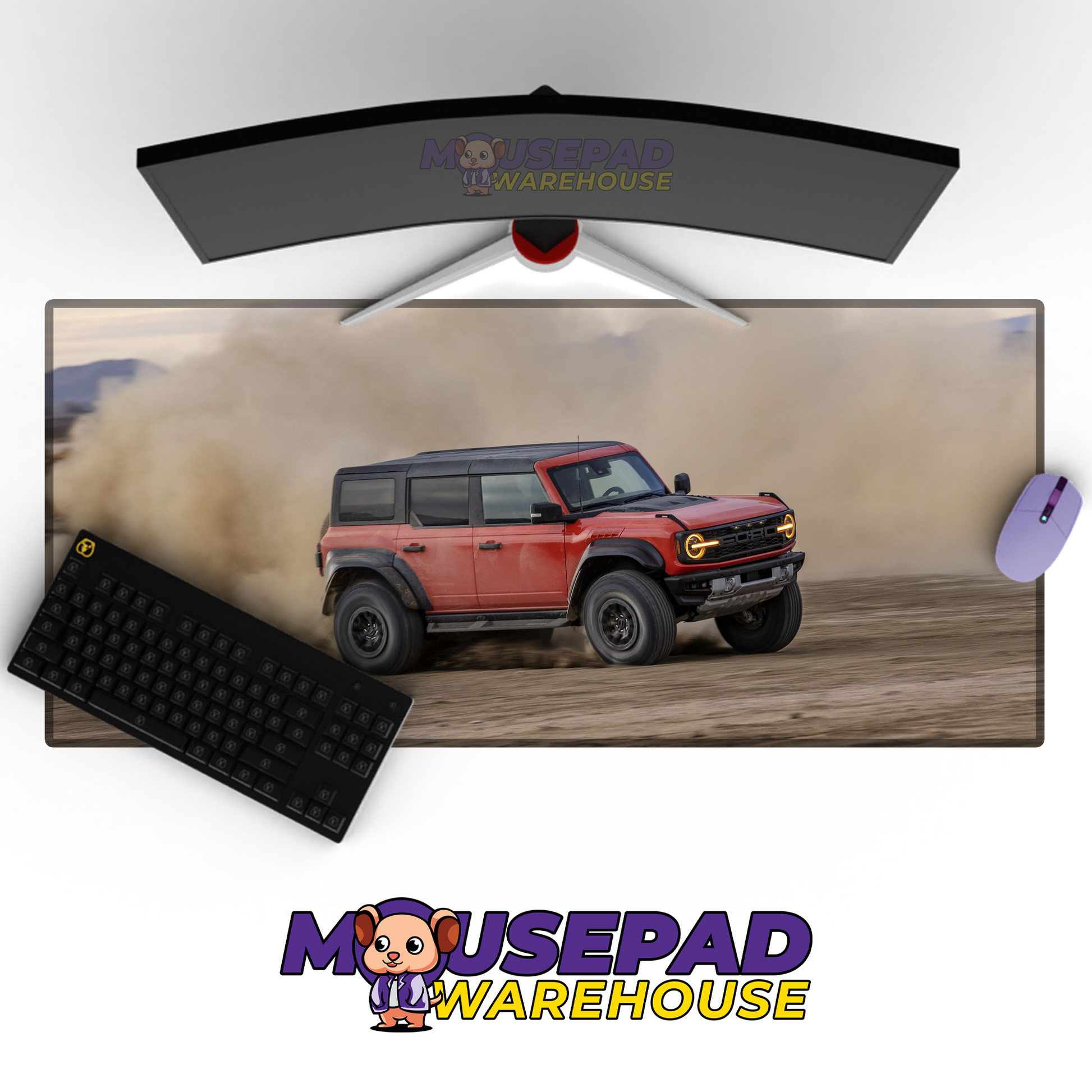 Ford Bronco V18 Mousepad Mockup