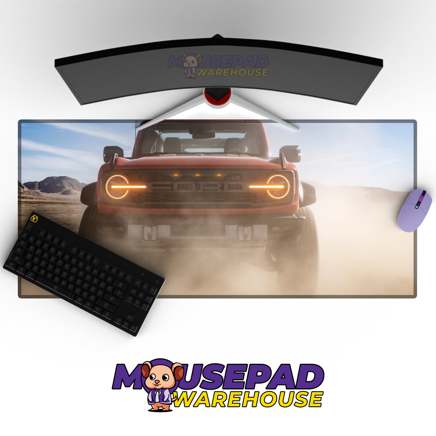 Ford Bronco V5 Mousepad Mockup