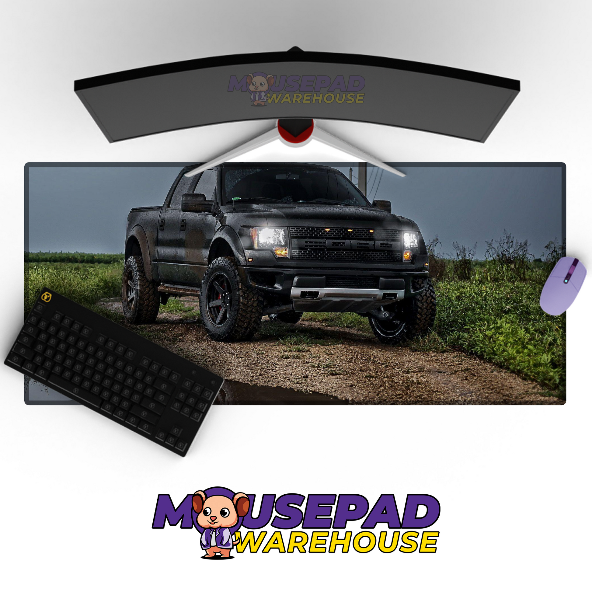 Ford F150 Raptor V13 Mousepad Mockup