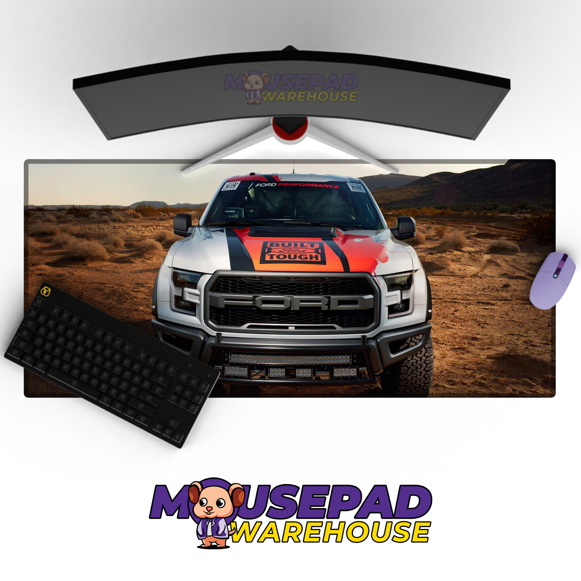 Ford F150 Raptor V16 Mousepad Mockup