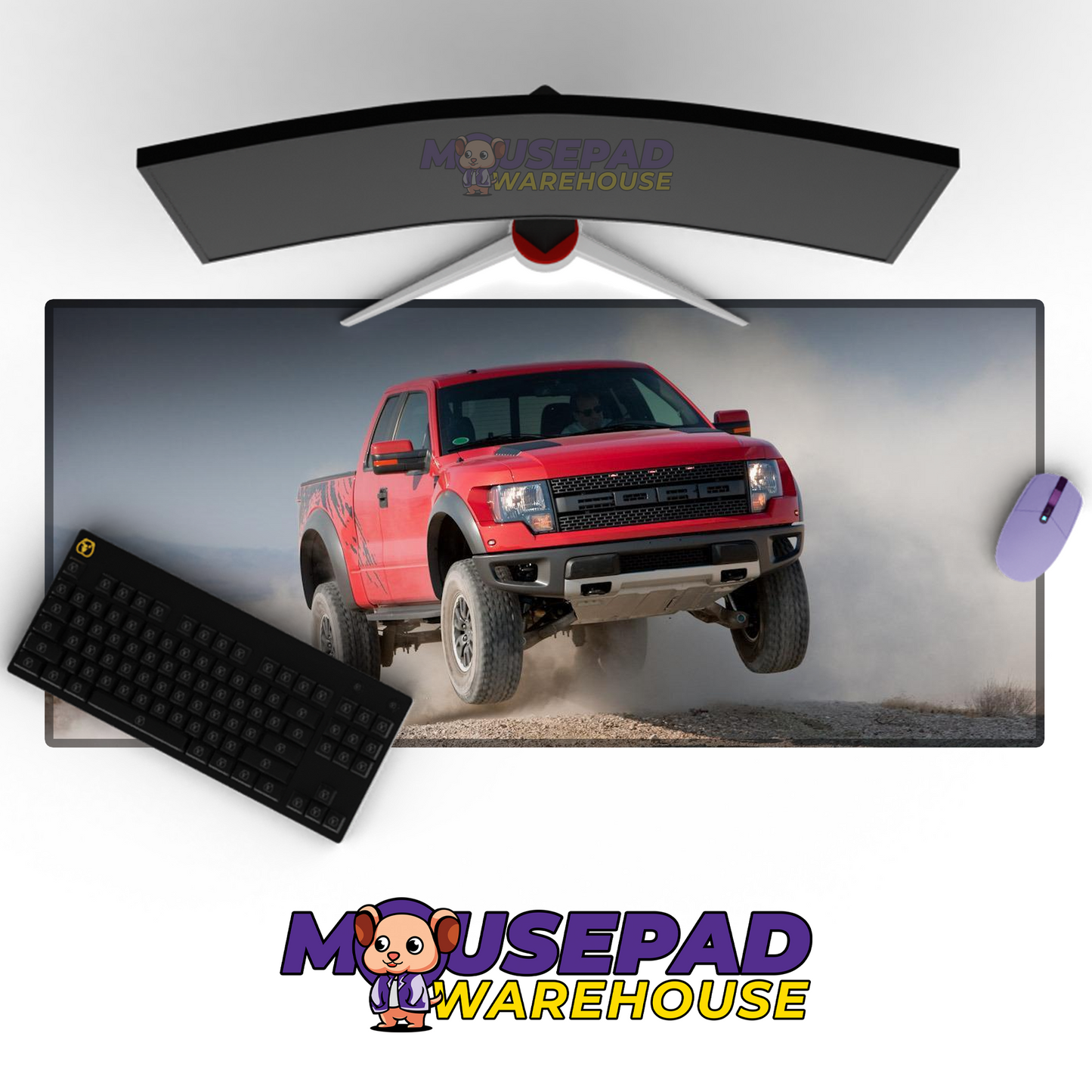 Ford F150 Raptor V19 Mousepad Mockup