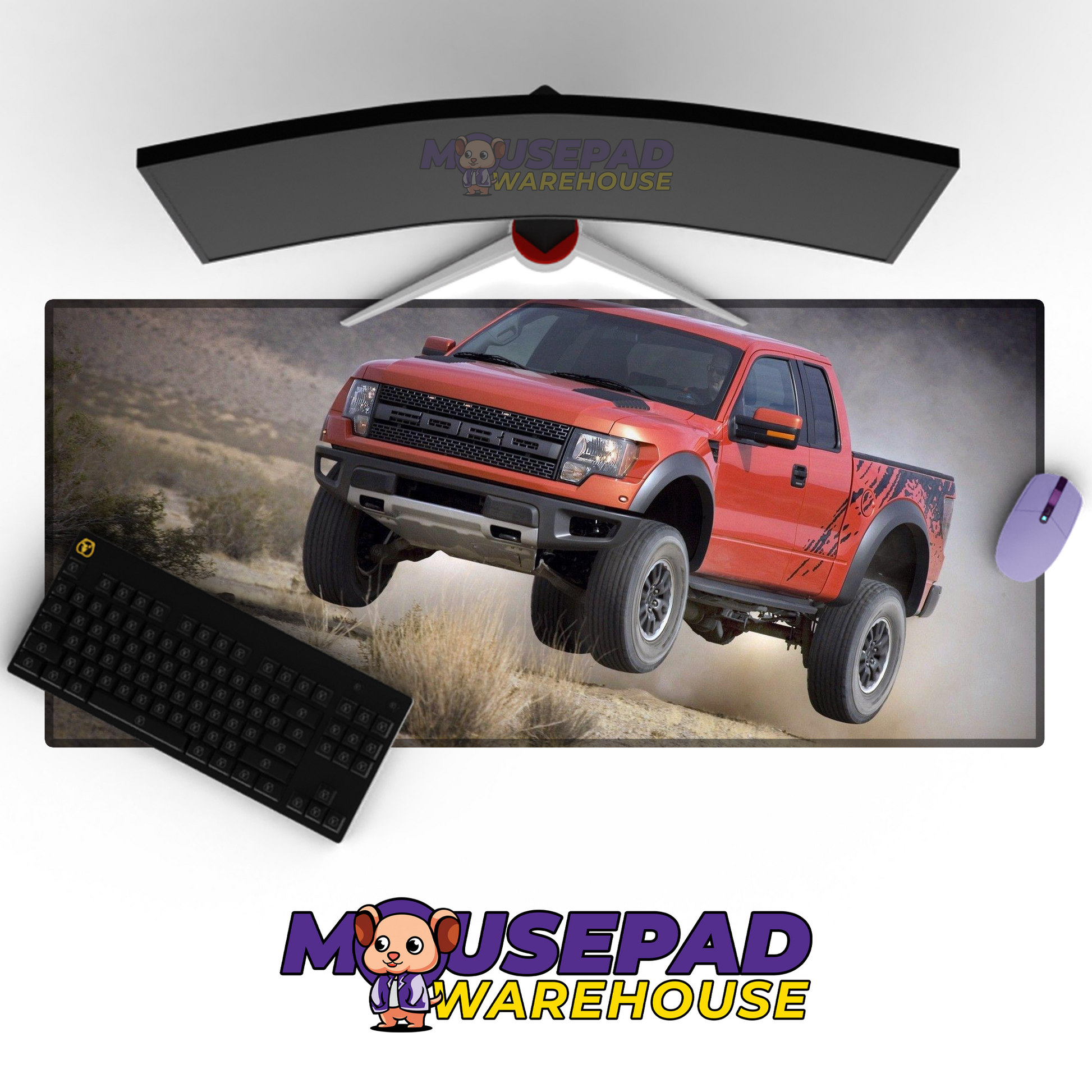 Ford F150 Raptor V1 Mousepad Mockup