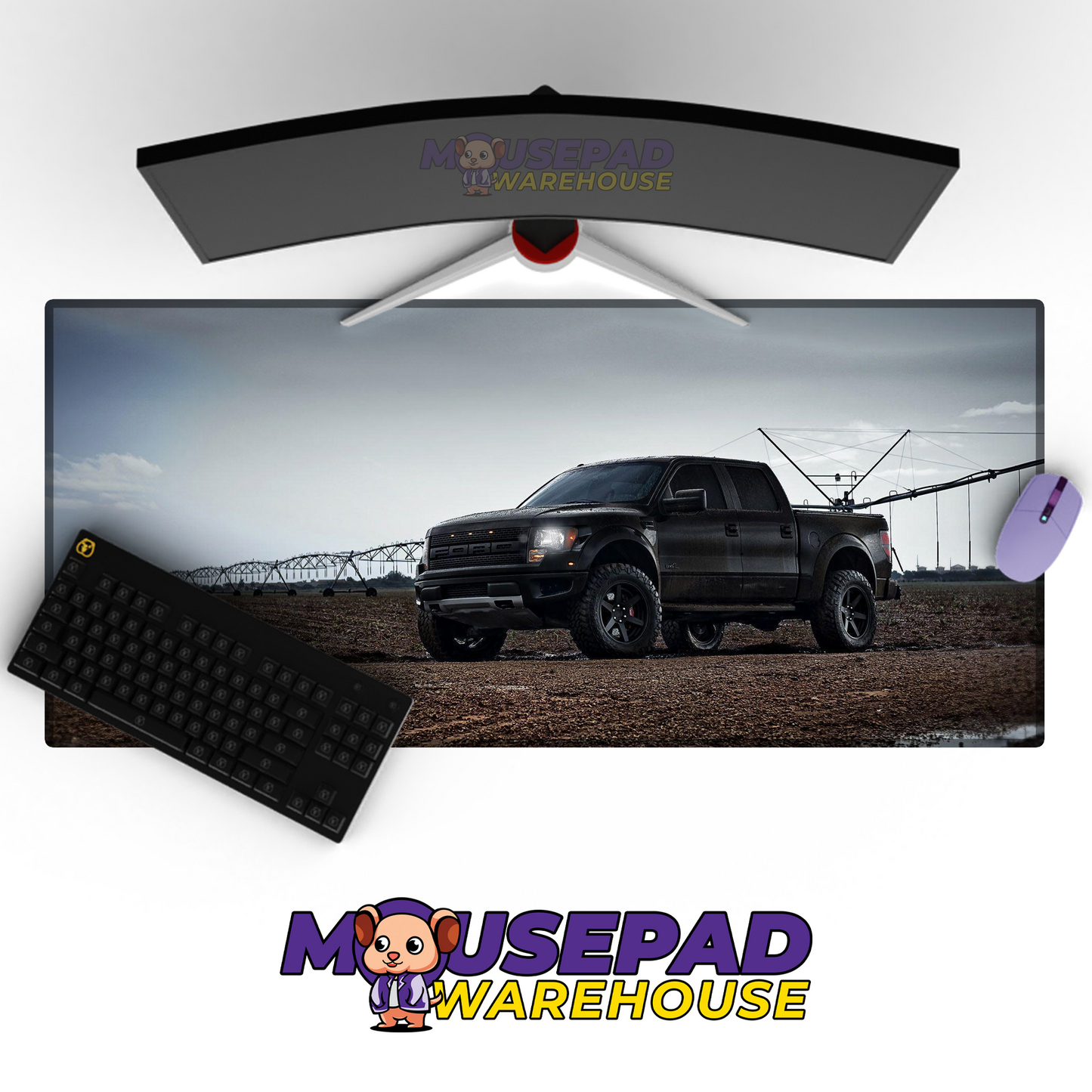 Ford F150 Raptor V22 Mousepad Mockup