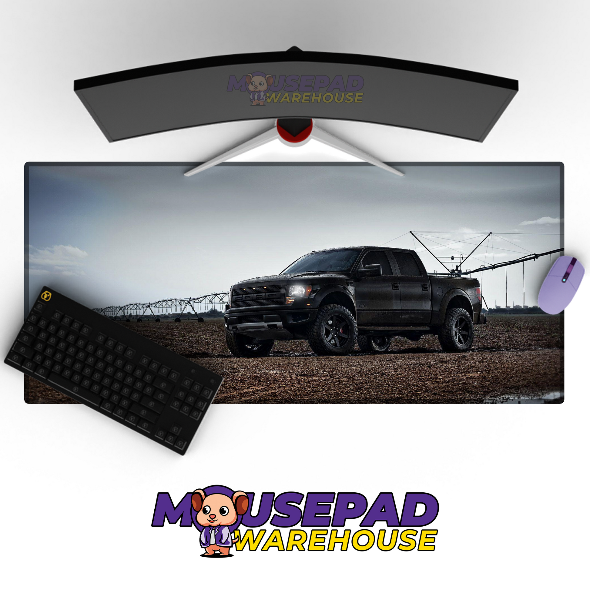 Ford F150 Raptor V22 Mousepad Mockup