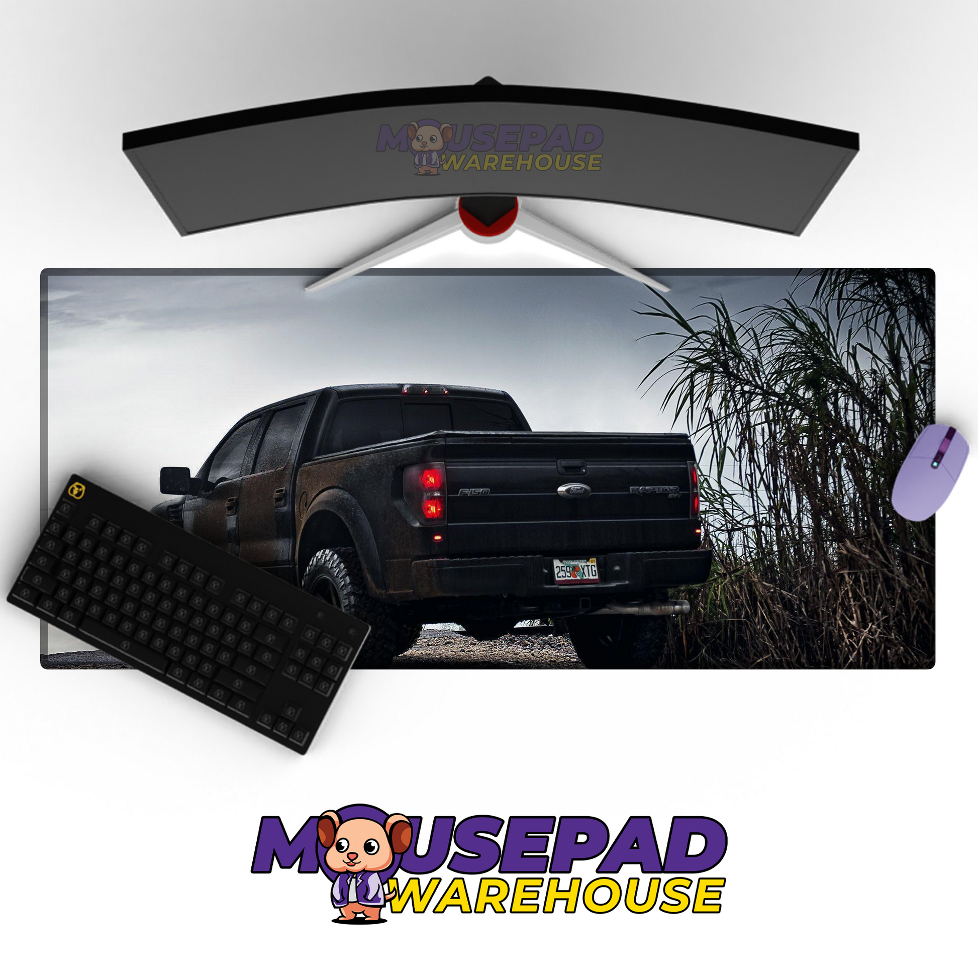 Ford F150 Raptor V23 Mousepad Mockup