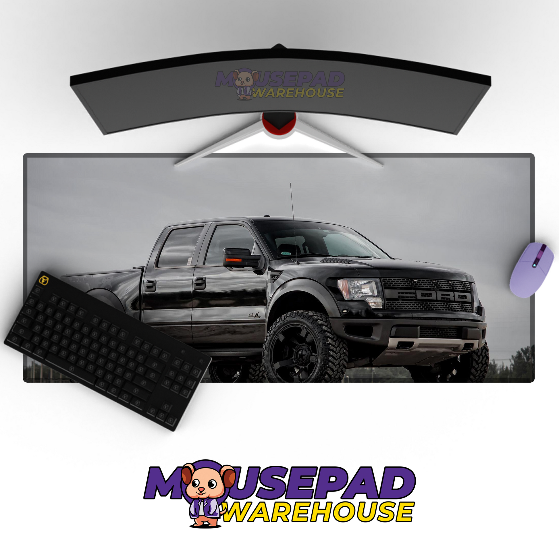 Ford F150 Raptor V27 Mousepad Mockup
