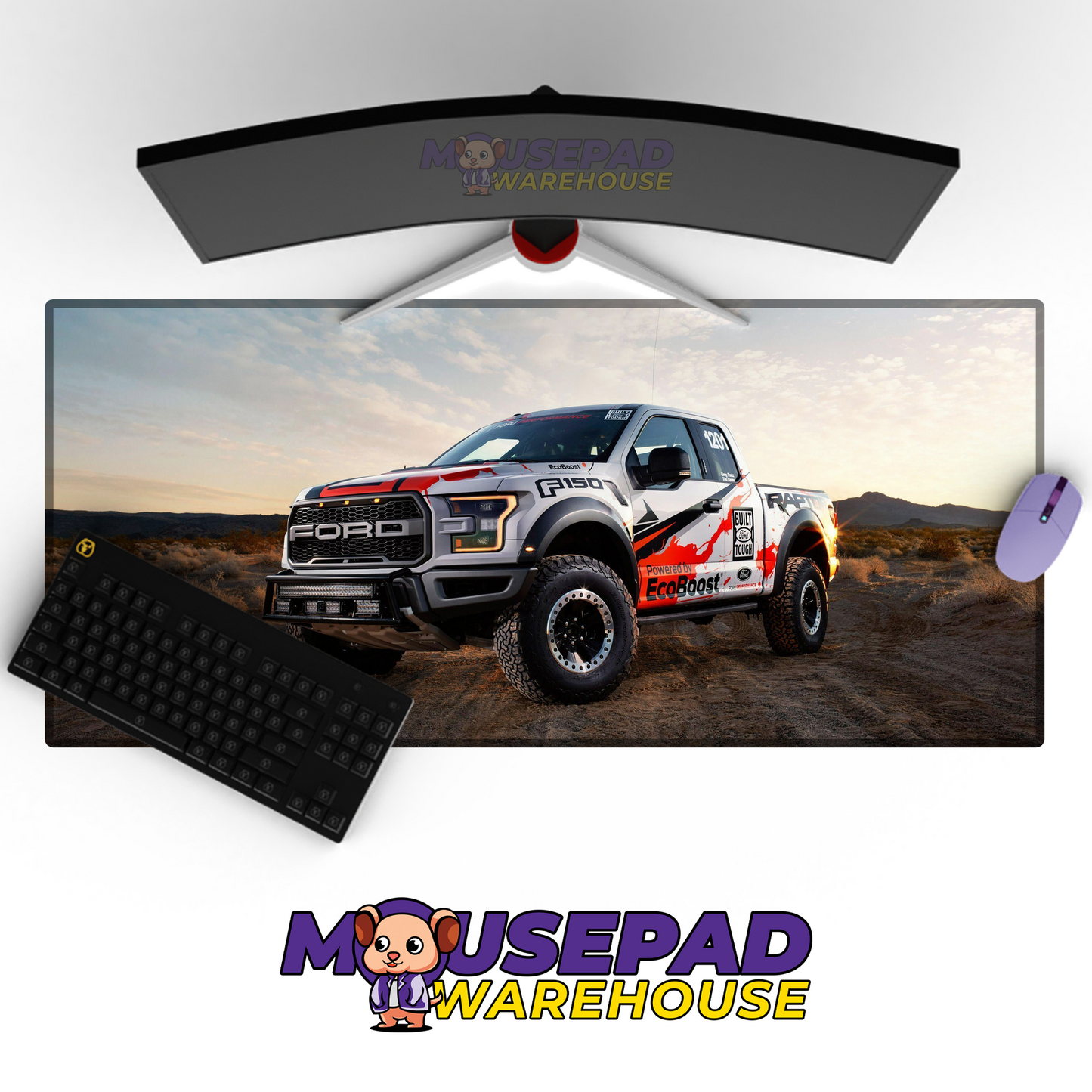 Ford F150 Raptor V28 Mousepad Mockup