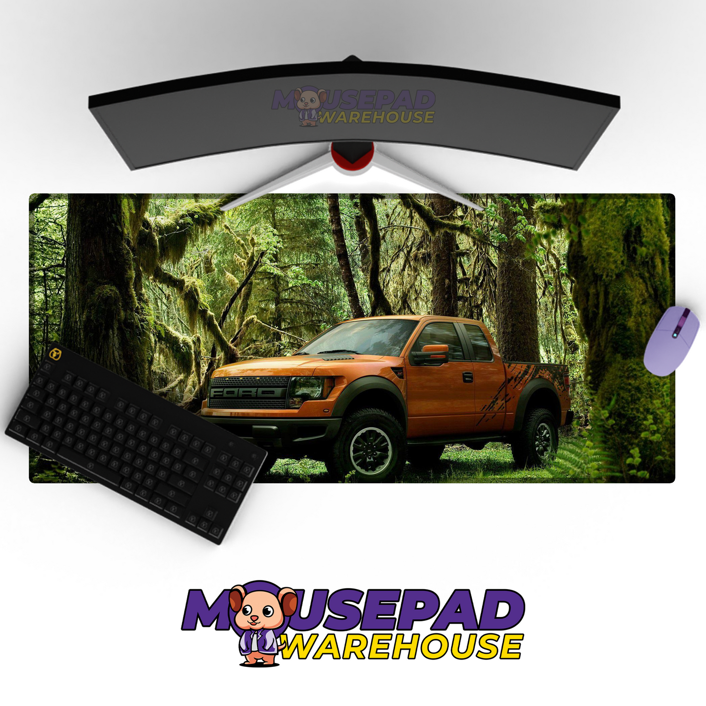 Ford F150 Raptor V29 Mousepad Mockup